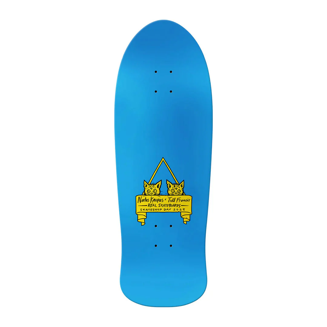 2025 Skateshop Day Deck - Real Natas Kaupus Todd Francis Panther 10.8" Shaped - Image 2