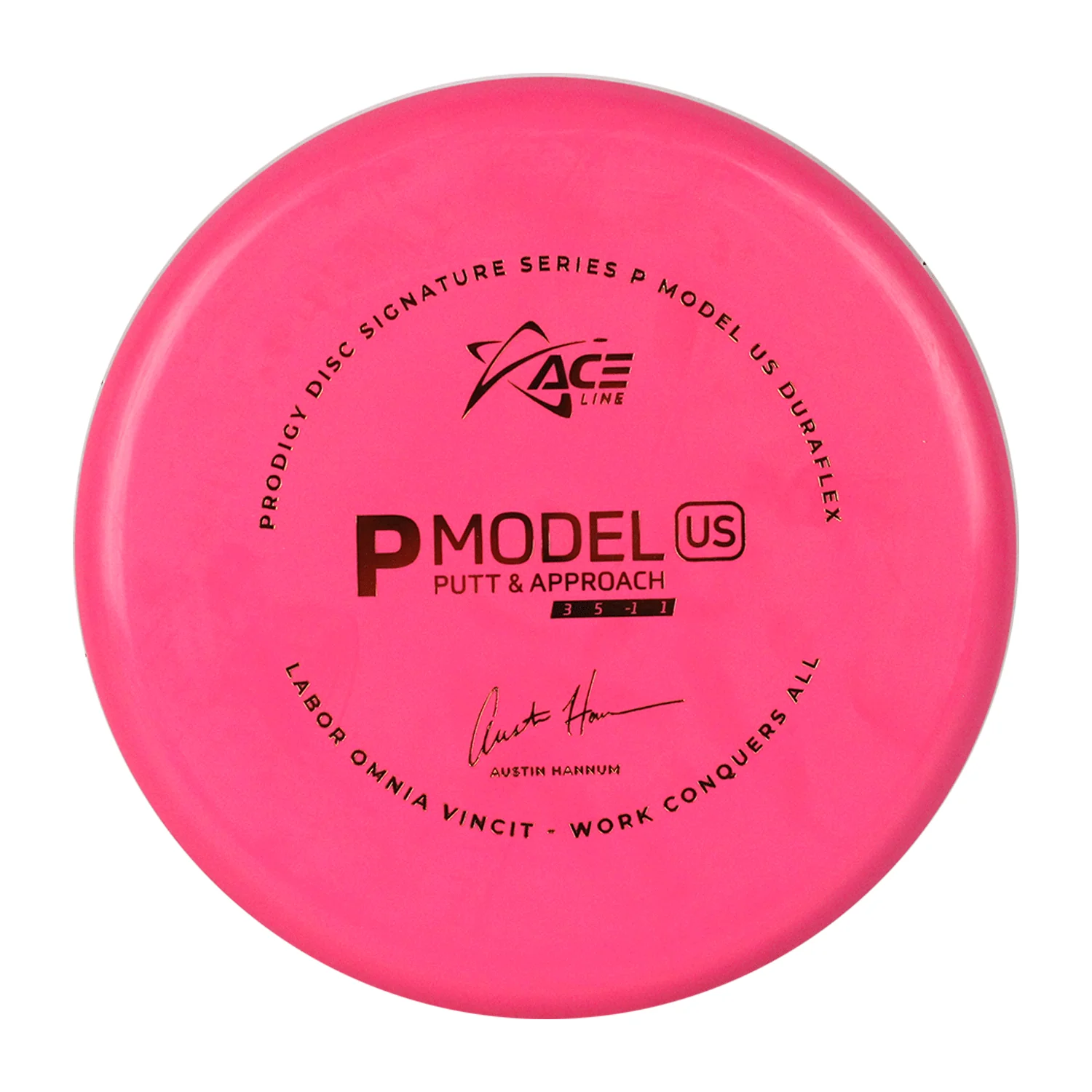 Ace Line Disc Golf P Model US Autin Hanum 2022 Signature Putter 3/5/-1/1 - Choose Exact Disc - Image 6