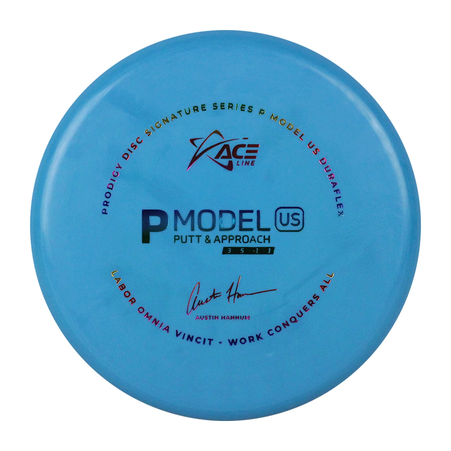 Ace Line Disc Golf P Model US Autin Hanum 2022 Signature Putter 3/5/-1/1 - Choose Exact Disc - Image 7