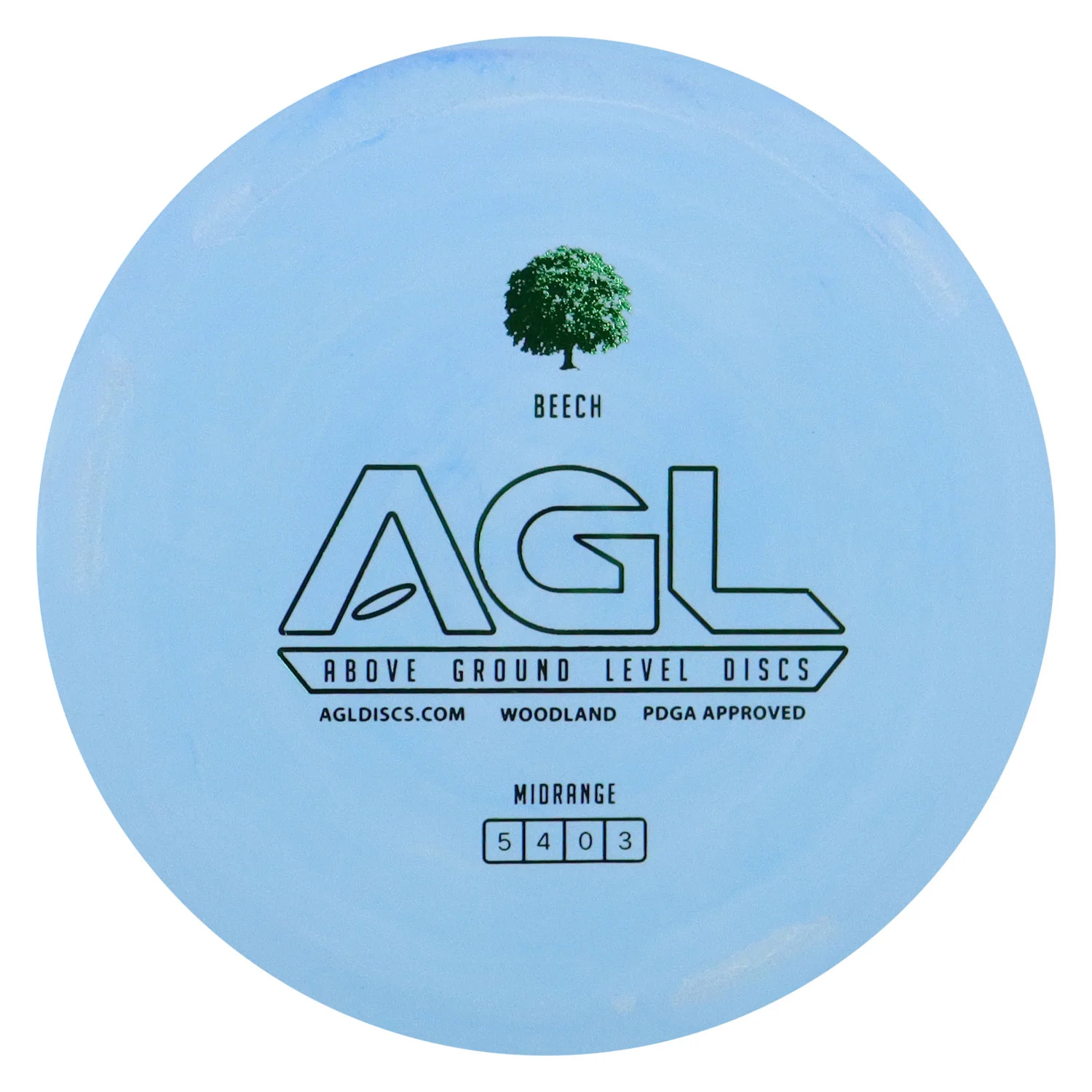 AGL Disc Golf Woodland Beech Midrange Disc 5/2/0/3 - Choose Exact - Image 5