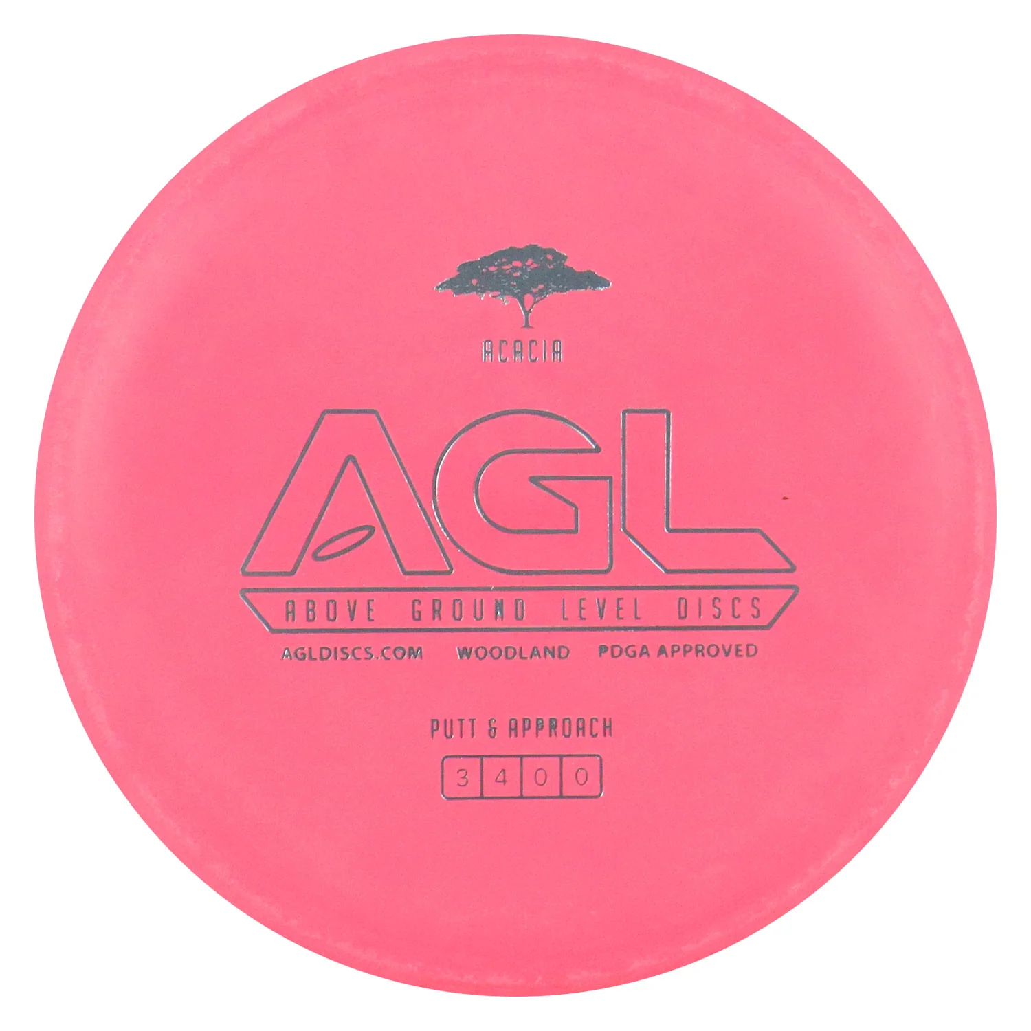 AGL Disc Golf Woodland Firm Acacia Putter 3/4/0/1 - Choose Exact - Image 2
