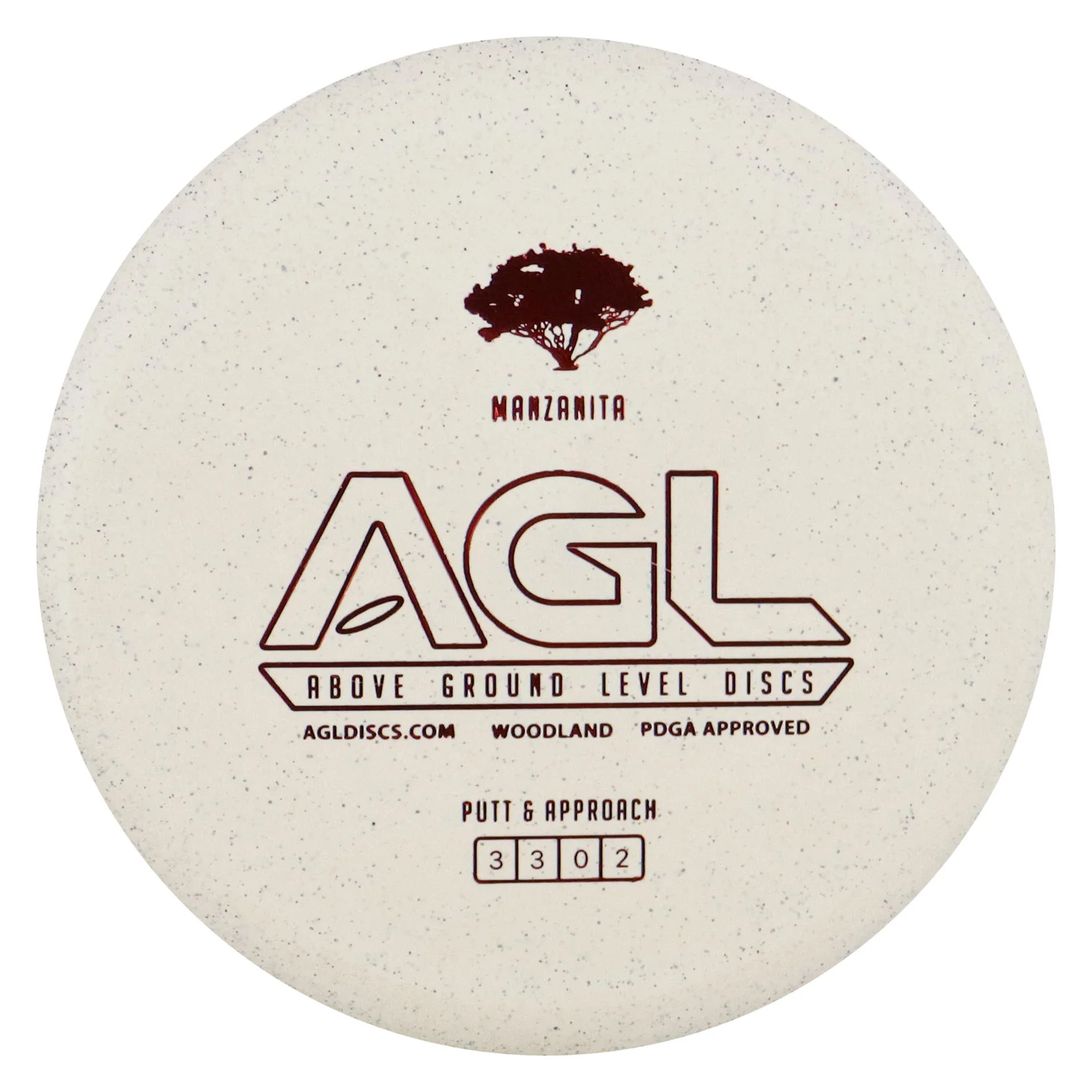 AGL Disc Golf Woodland Hemp Manzanita Putter 3/3/0/2 - Choose Exact - Image 3