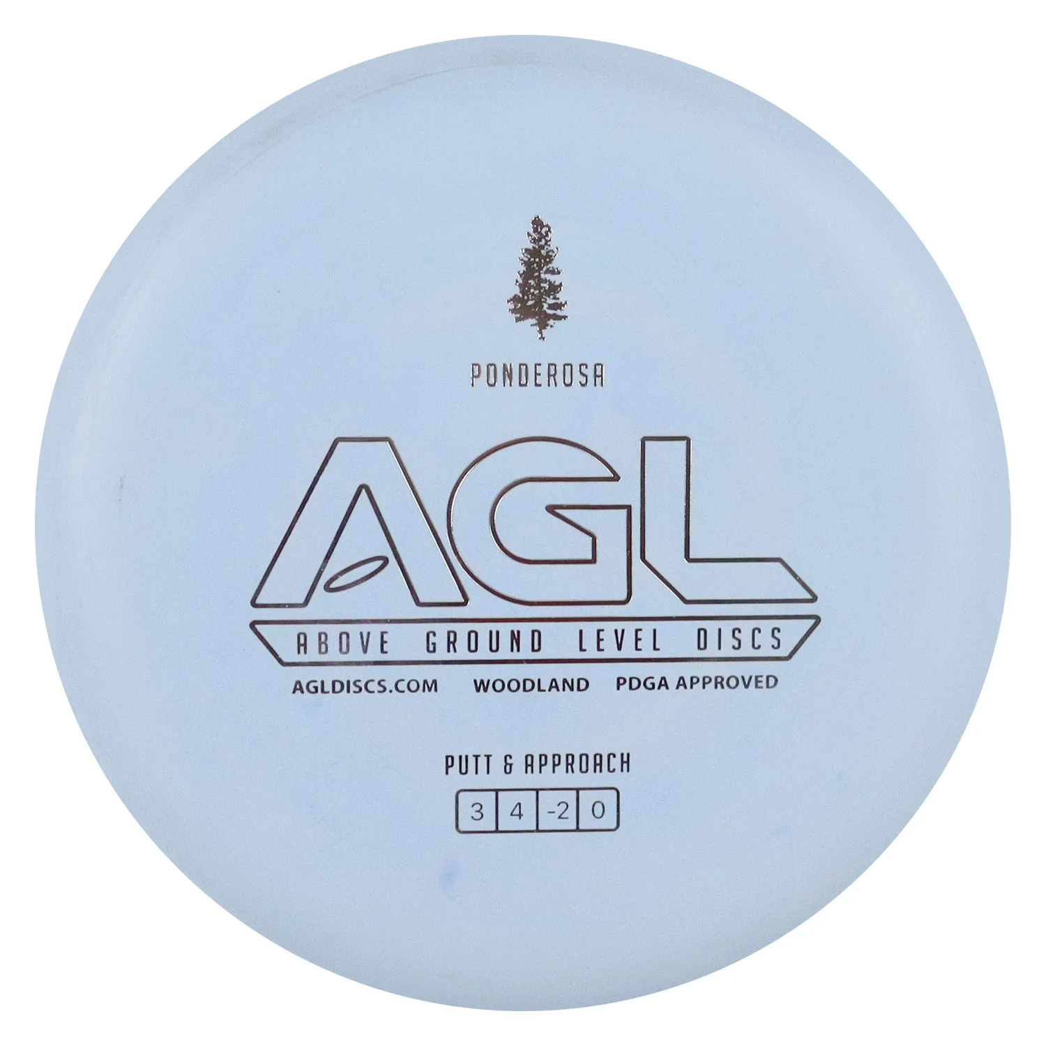 AGL Disc Golf Woodland Ponderosa Putter 2/4/-2/0 - Choose Exact - Image 2
