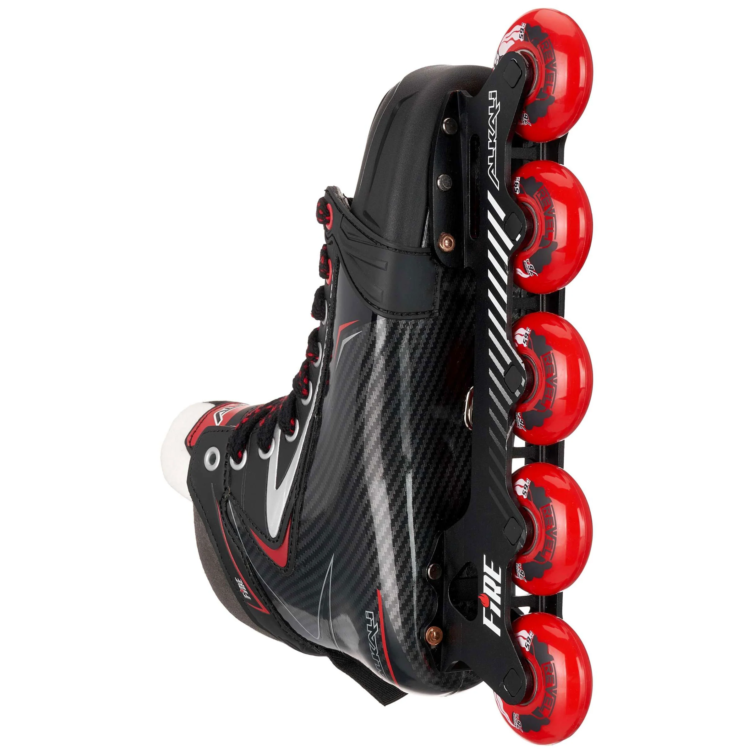 Alkali Goalie Skates Fire 1 Goal for Roller Hockey Size 10.5 SR - Image 5