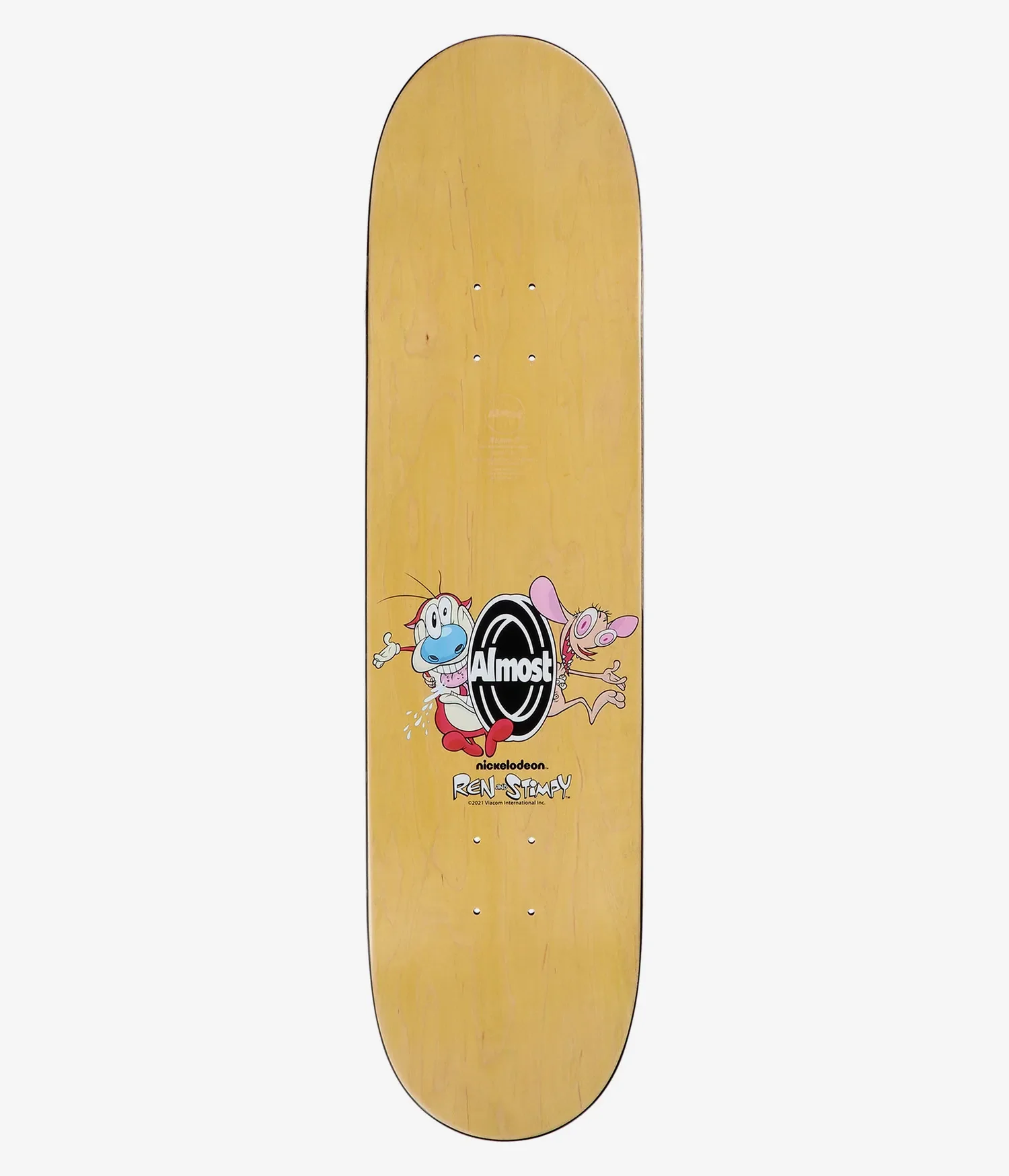 Almost Skateboard Complete Yuri Ren and Stimpy Mixed Up 8.0" x 31.7" - Image 2