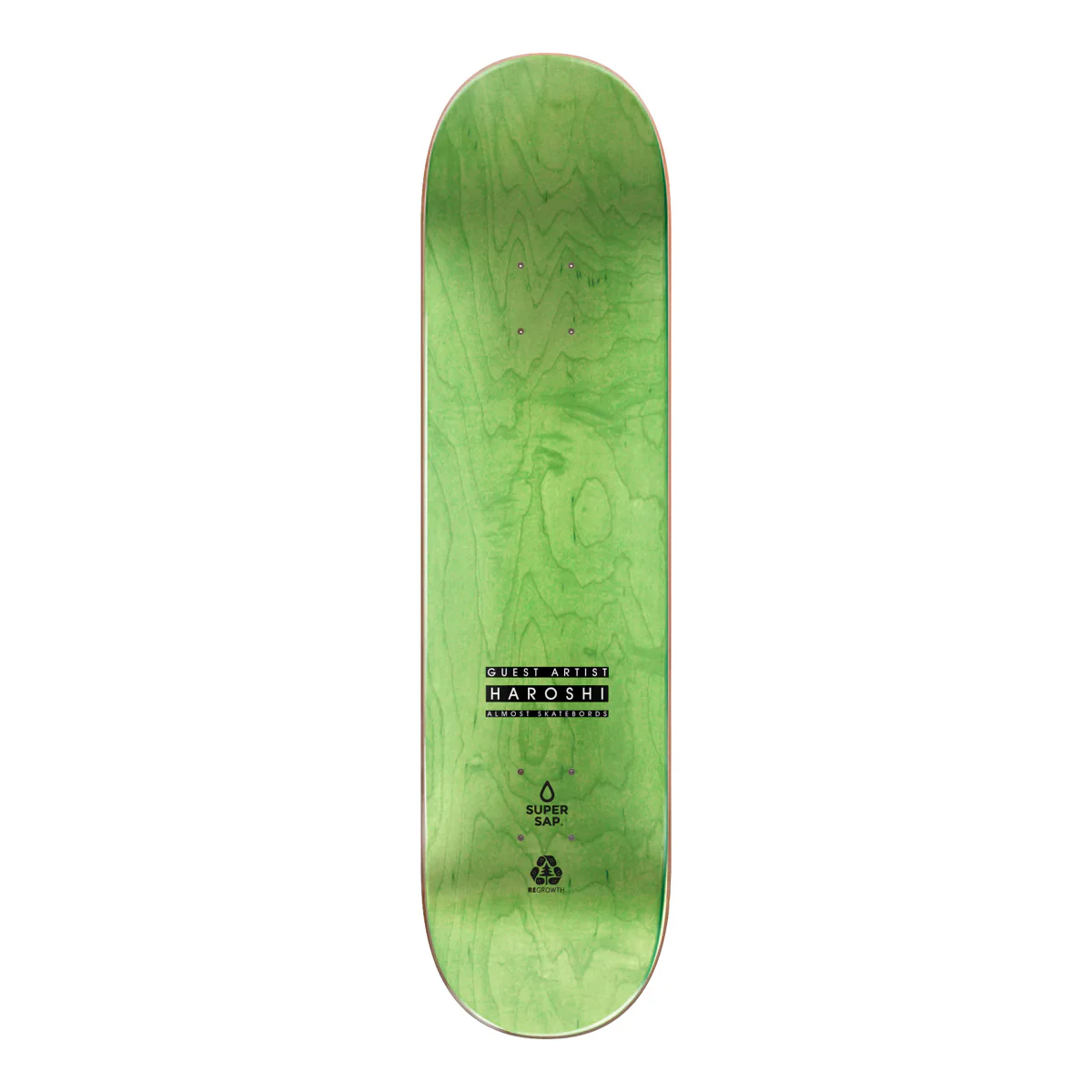 Almost Skateboard Deck Yuri Haroshi Creature Super Sap 8.125" x 31.7" - Image 2