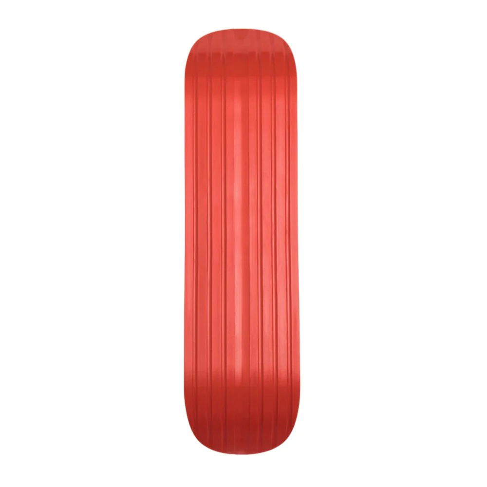 Ambition Snowskate Jib Red 8.5" x 33" Plastic Snow Skate Deck - Image 2