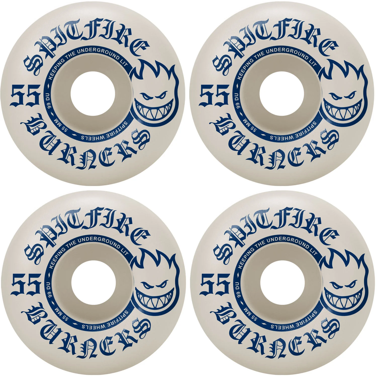 Anti Hero Premium Skateboard with Indy Trucks, 55mm Spitfire Wheels 8.28" Classic Eagle - Image 4