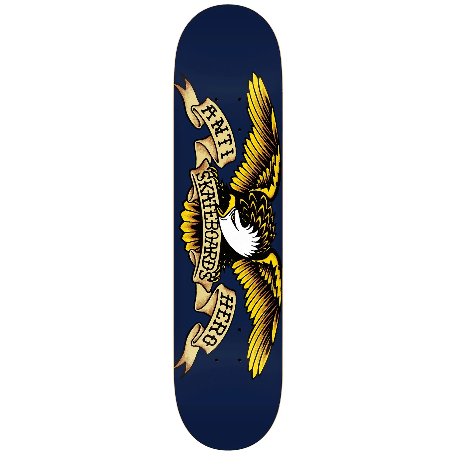Anti Hero Premium Skateboard with Indy Trucks, Spitfire Wheels 8.5" Classic Eagle - Image 2