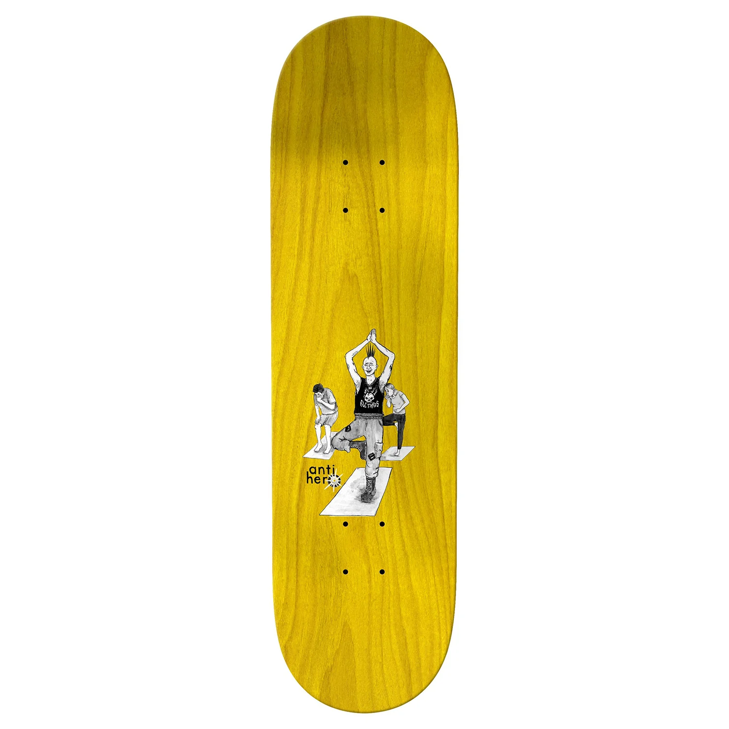 Anti Hero Skateboard Complete Grant Taylor I Farted in Yoga Class 8.5" x 31.85" - Image 2