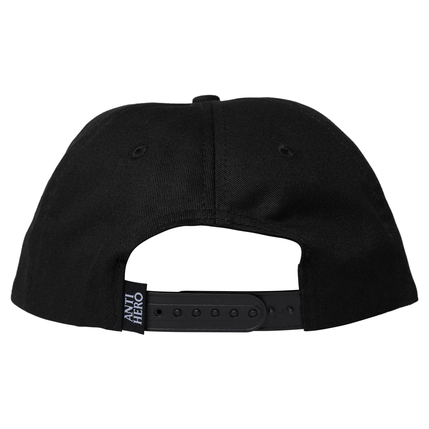 Anti Hero Skateboards Hat Basic Pigeon Snapback Black/Gold - Image 2