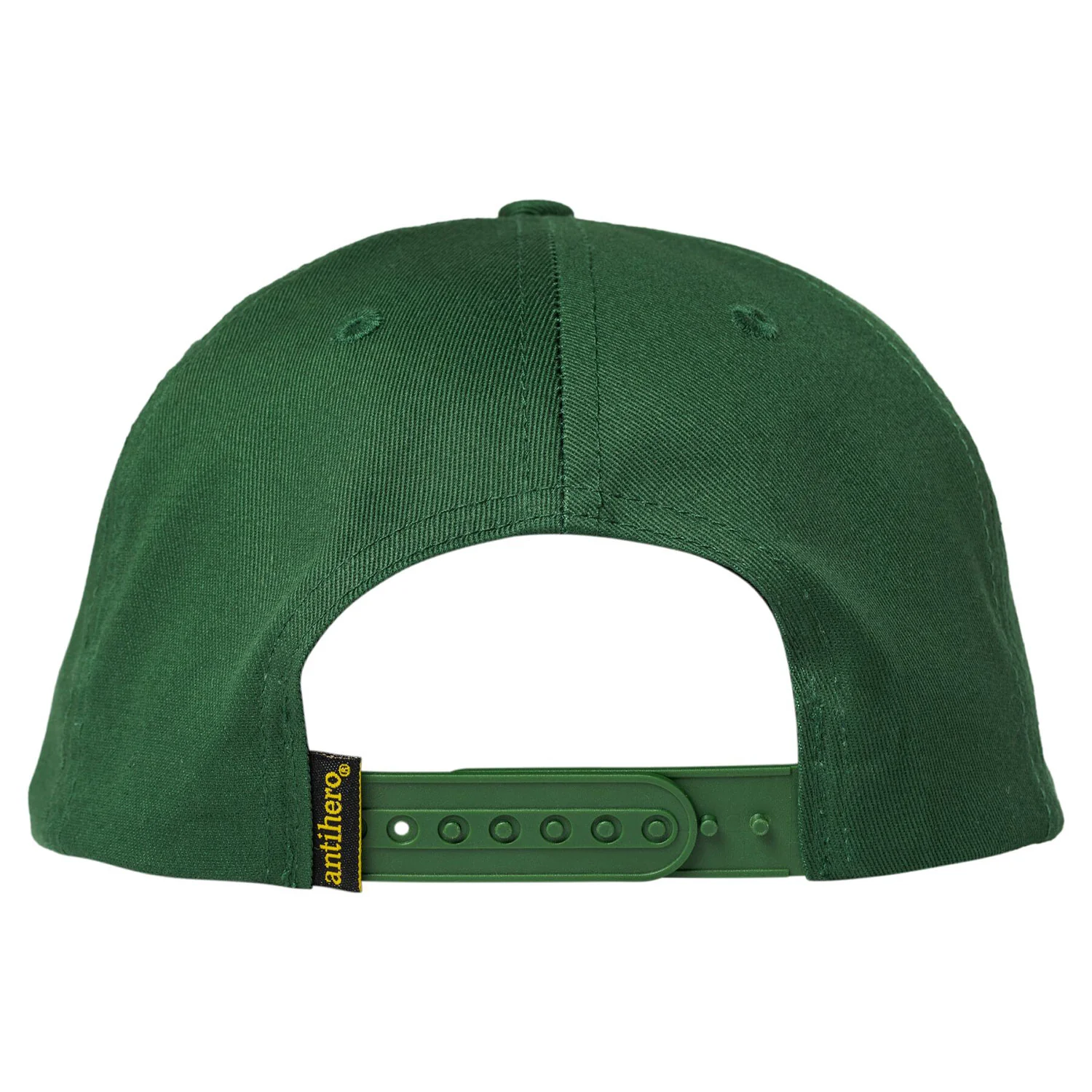 Anti Hero Skateboards Hat Clubhouse Snapback Green/Gold - Image 2