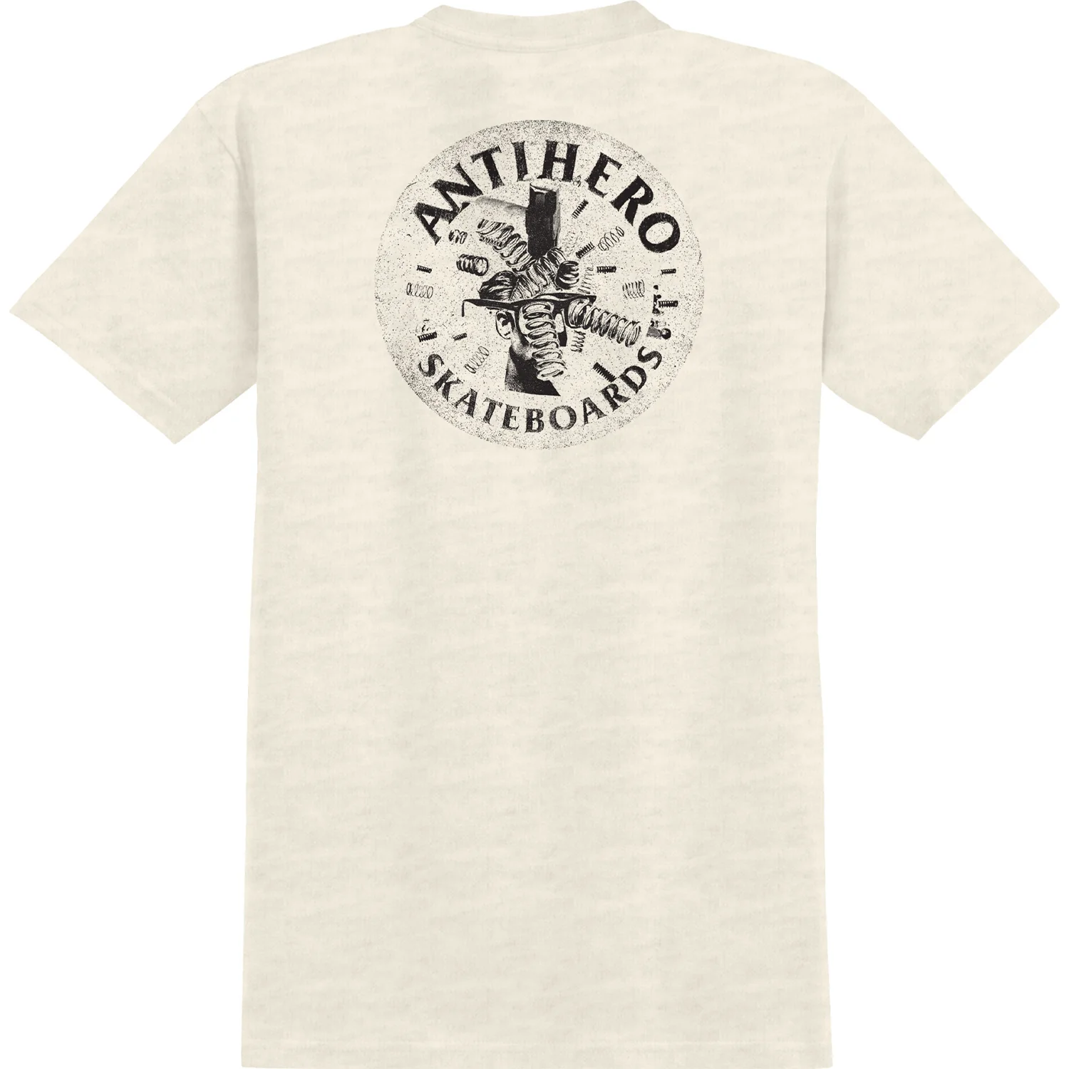 Anti Hero Skateboards Shirt Engineering Heather Cream