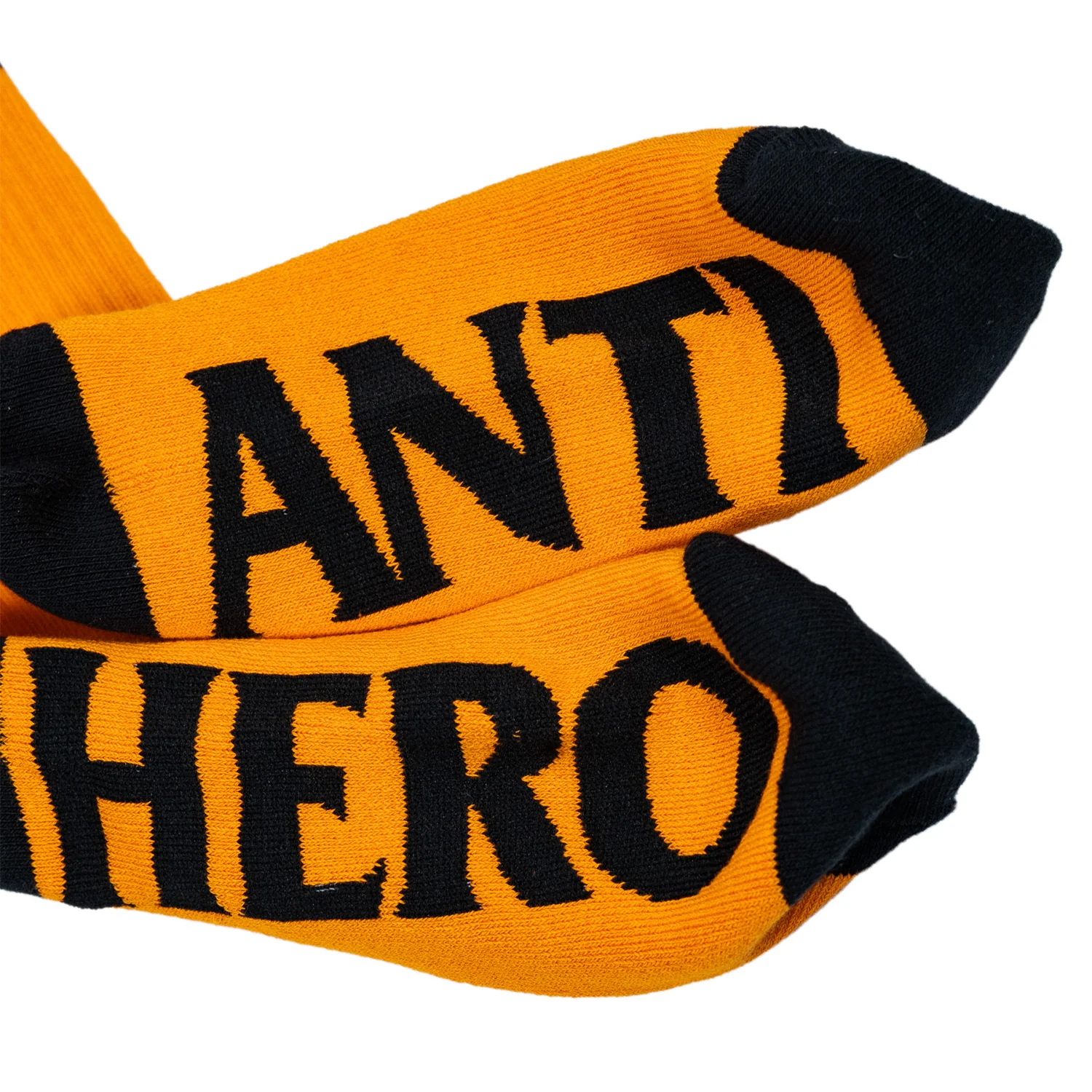 Anti Hero Skateboards Socks Sock Orange/Black - Image 2