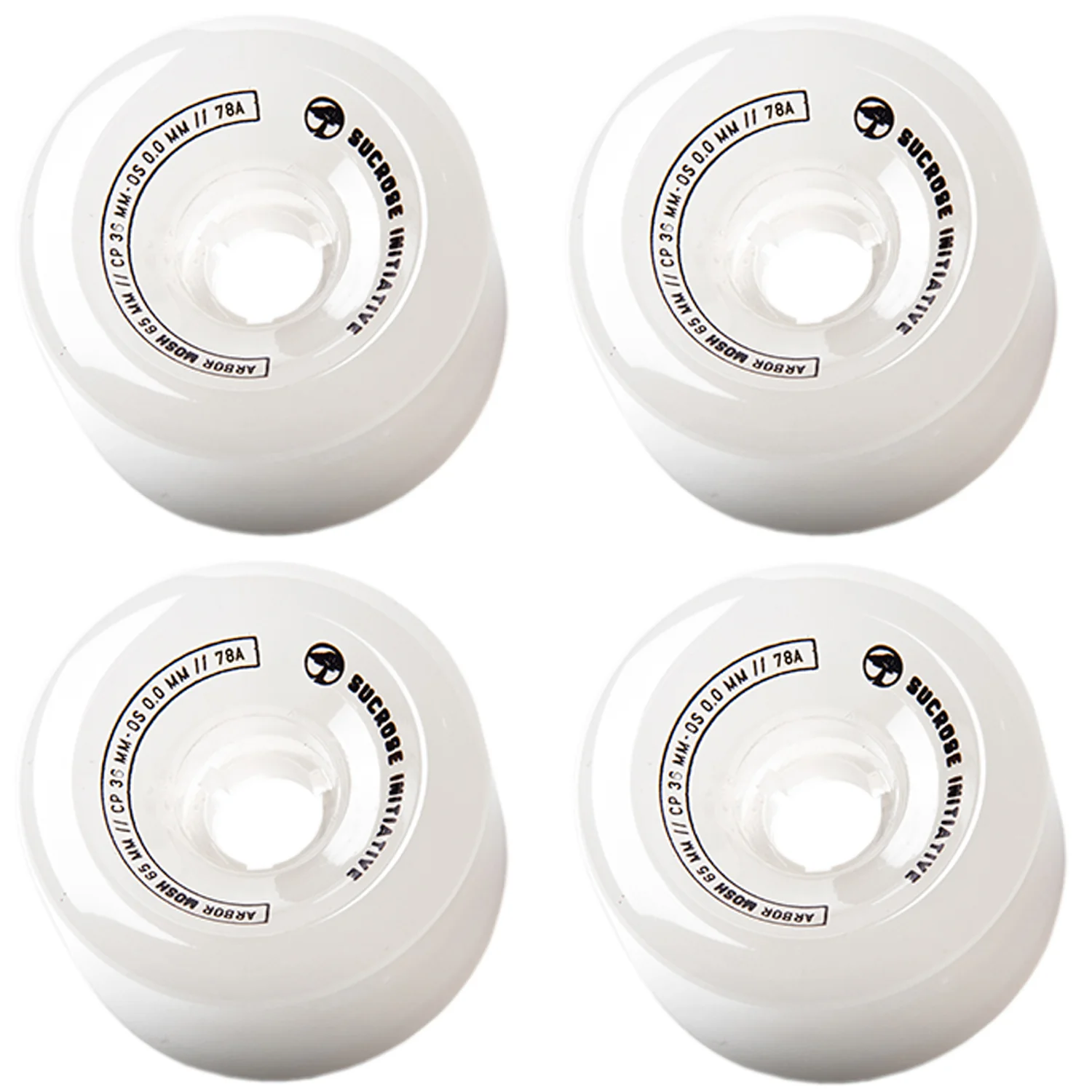 Arbor 65mm Mosh 78A Ghost White