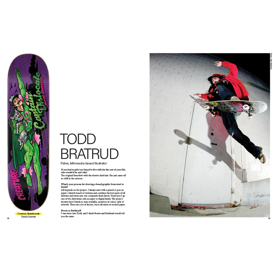 Artisan United Skateboard Illustration and Fine Art Hardcover Book - Image 5