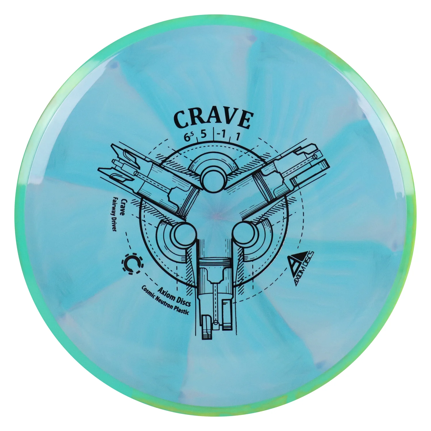 Axiom Disc Golf Cosmic Neutron Crave Fairway Driver 6.5/5/-1/1 - Choose Exact Disc - Image 15
