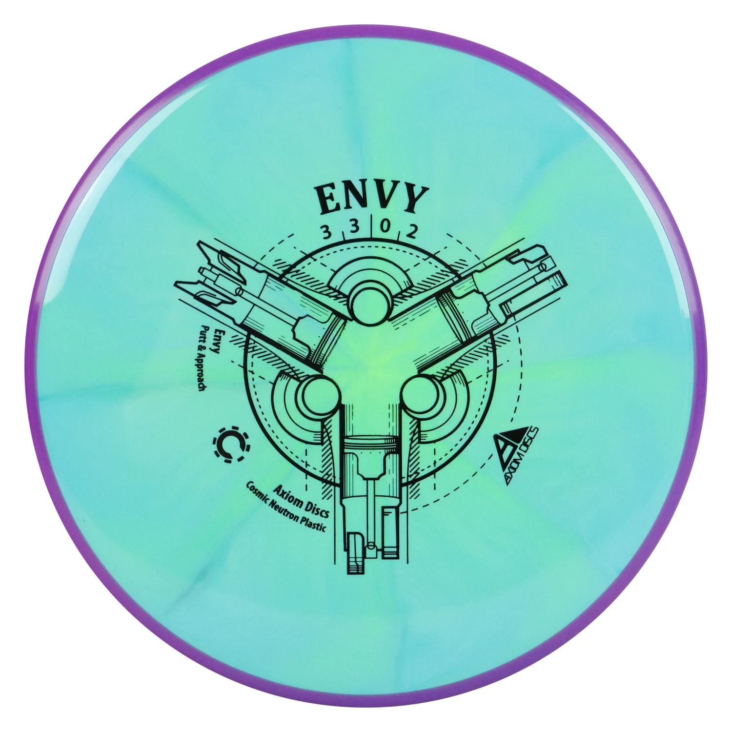 Axiom Disc Golf Cosmic Neutron Envy Putter 3/3/0/2 - Choose Exact Disc - Image 15