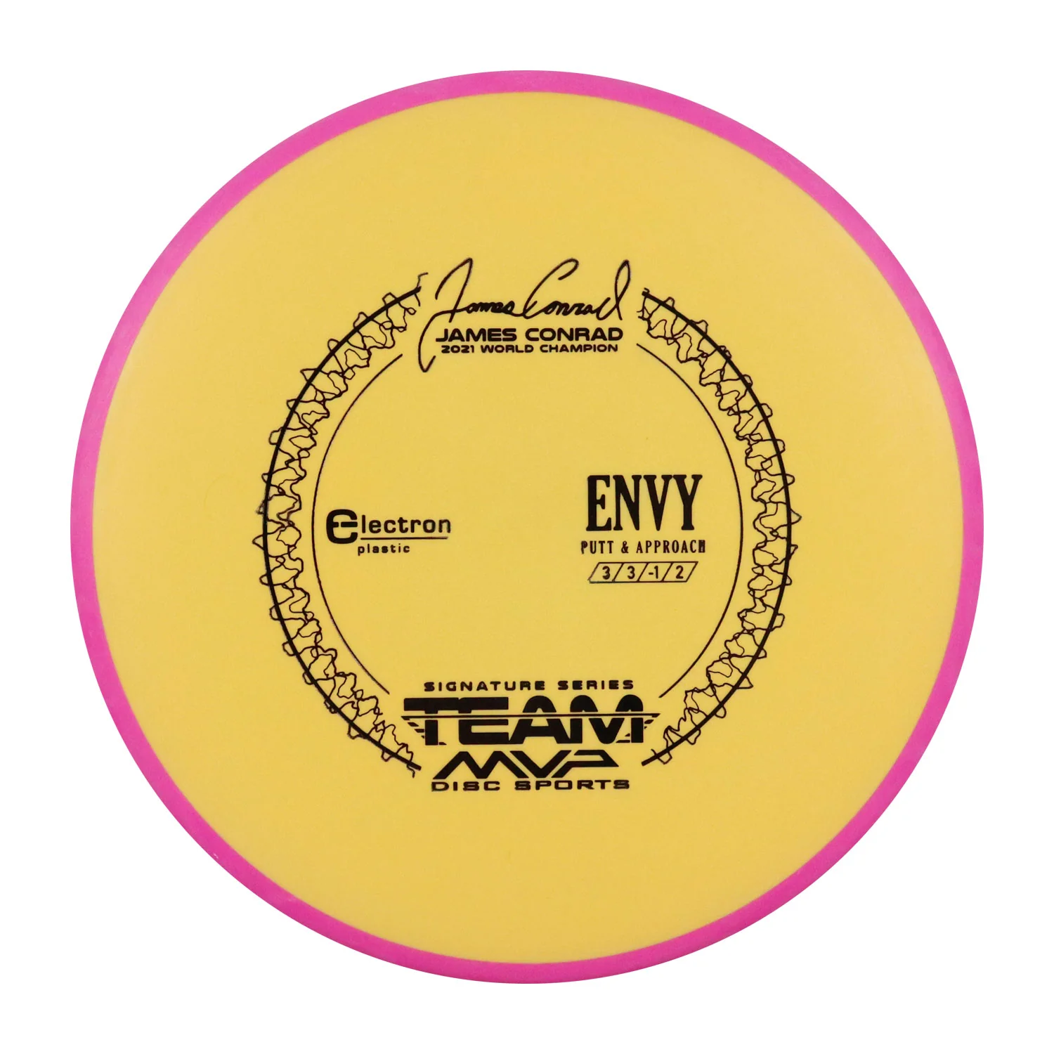 Axiom Disc Golf James Conrad Signature Electron Envy Putter 3/3/0/2 - Choose Exact Disc - Image 12