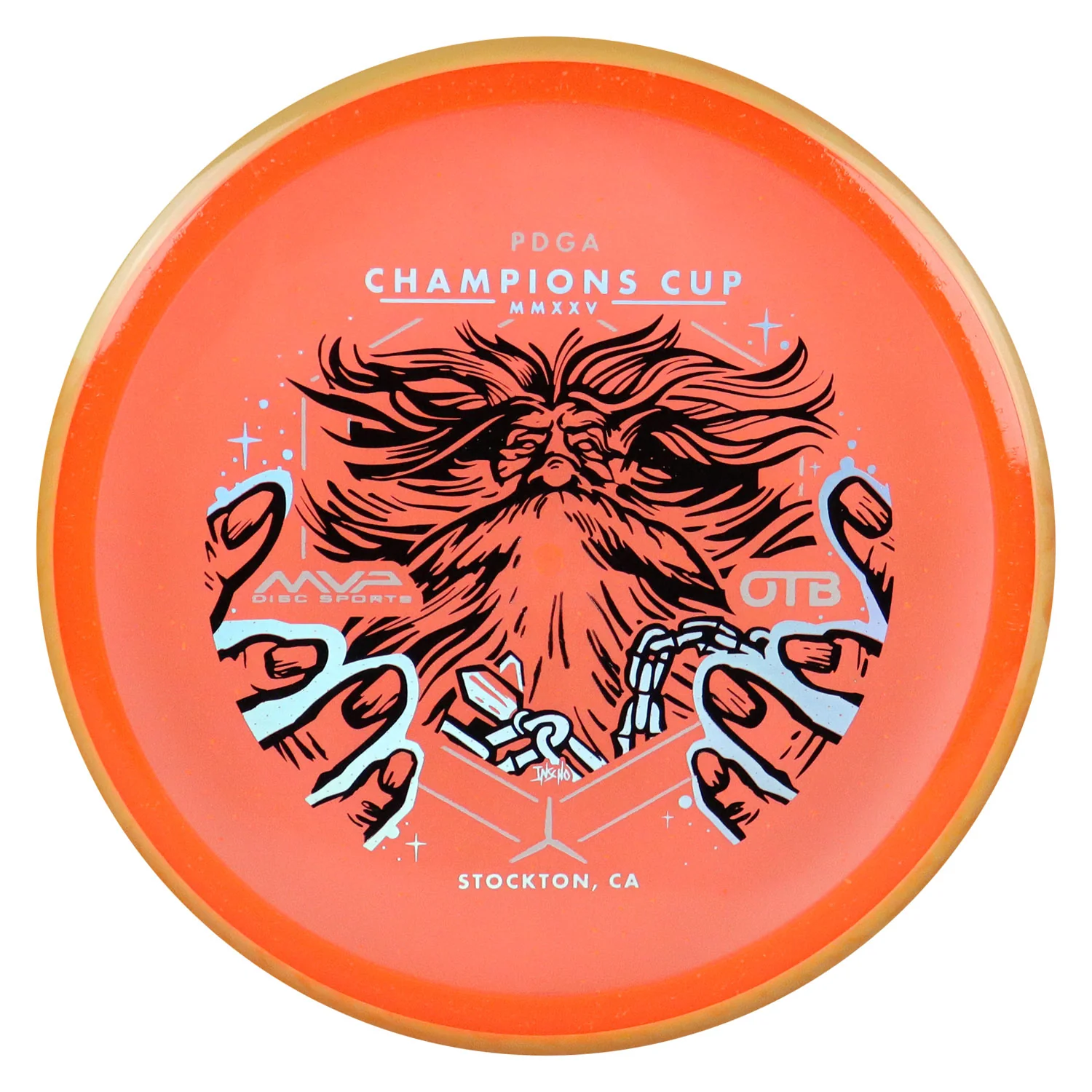 Axiom Disc Golf OTB Open 2025 Champions Cup Particle Glow Proton Hex 5/5/-1/1 - Image 11
