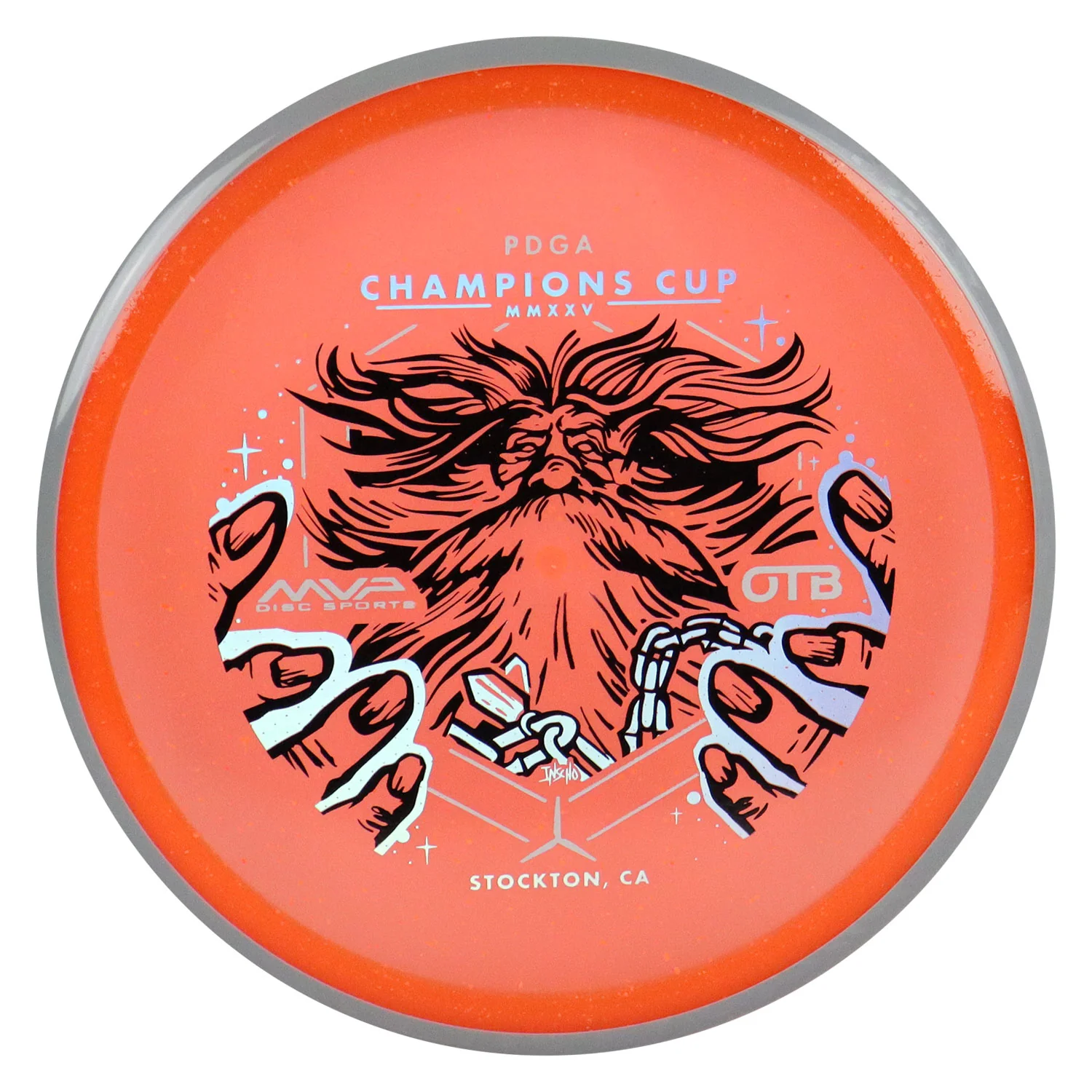 Axiom Disc Golf OTB Open 2025 Champions Cup Particle Glow Proton Hex 5/5/-1/1 - Image 6