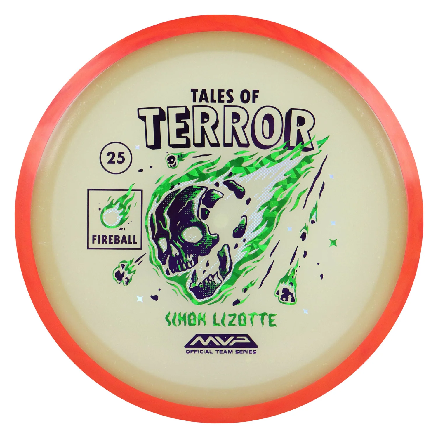Axiom Disc Golf Particle Eclipse Fireball Simon Lizotte 2025 Halloween SE Driver - Image 10