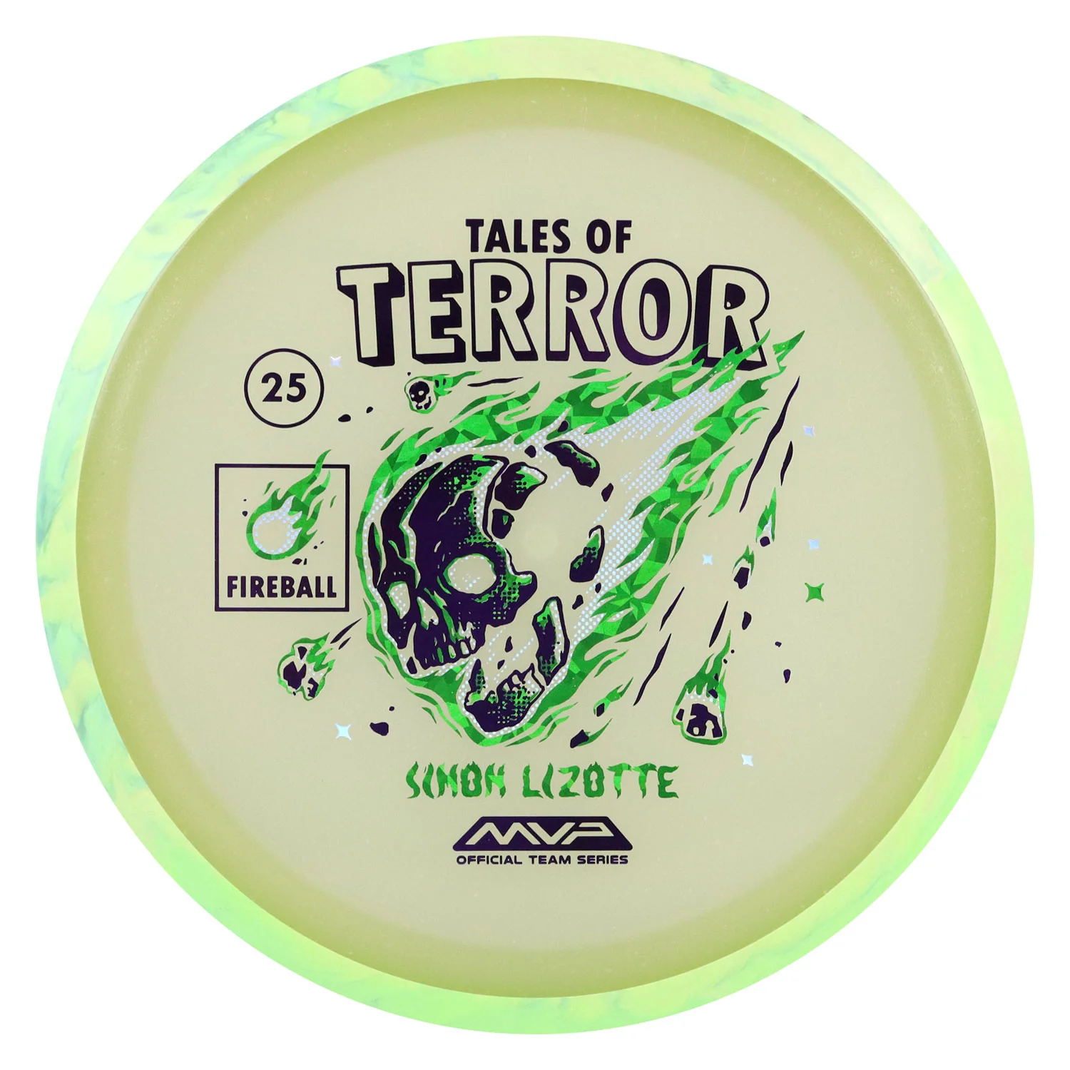 Axiom Disc Golf Particle Eclipse Fireball Simon Lizotte 2025 Halloween SE Driver - Image 9