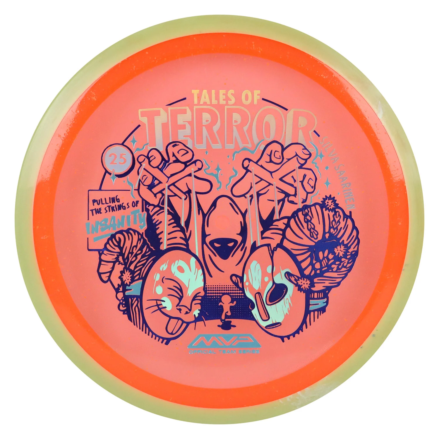 Axiom Disc Golf Particle Proton Insanity Silva Saarinen 2025 Halloween SE Driver - Image 4