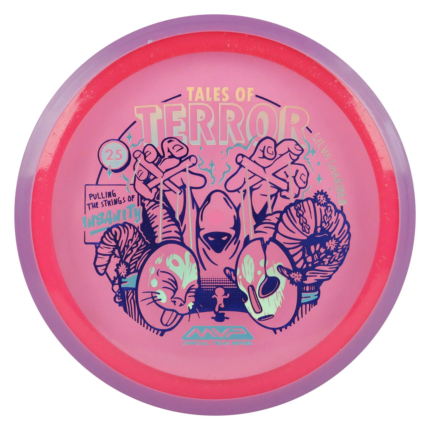 Axiom Disc Golf Particle Proton Insanity Silva Saarinen 2025 Halloween SE Driver - Image 6