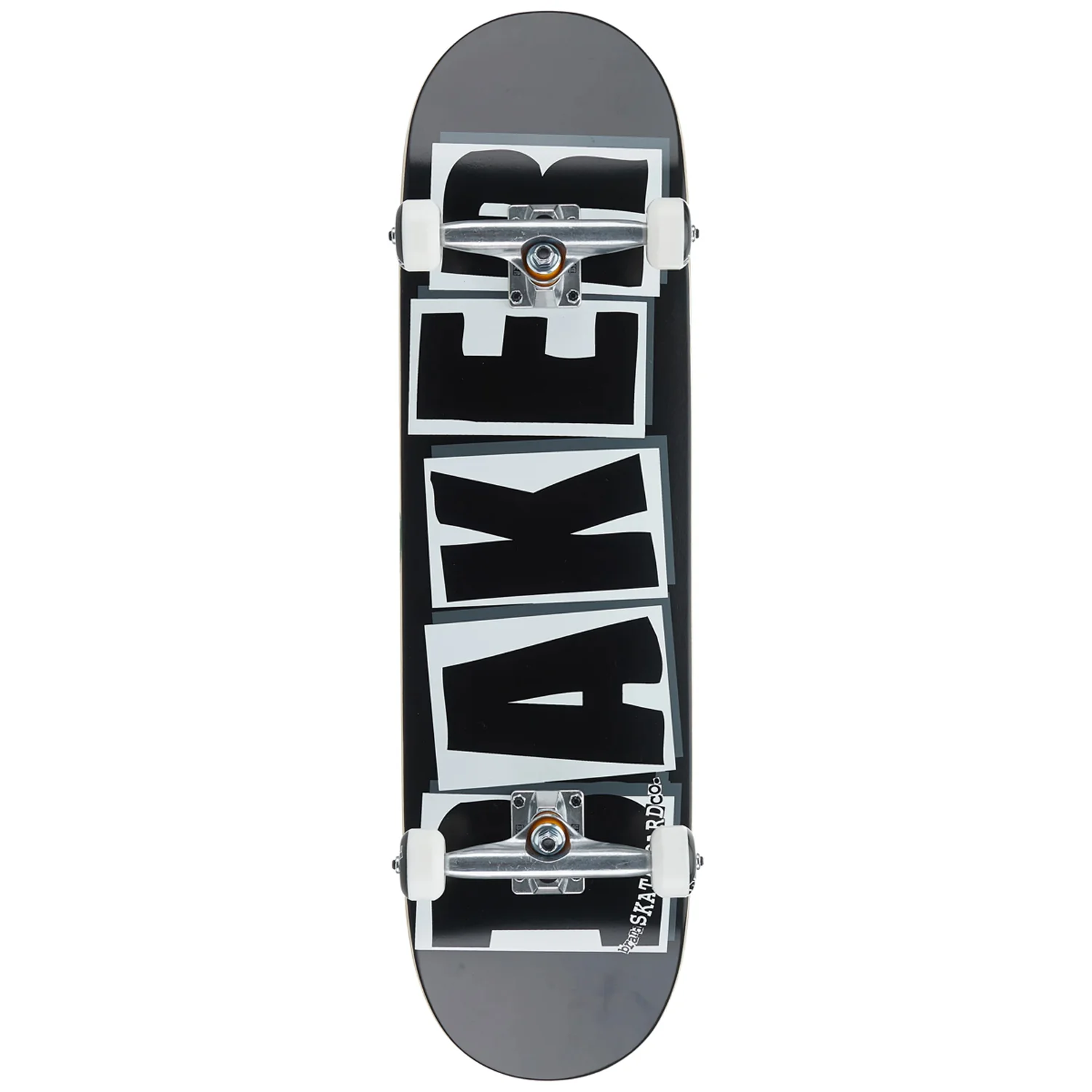 Baker Complete Logo Black/White 8.5" Assembled