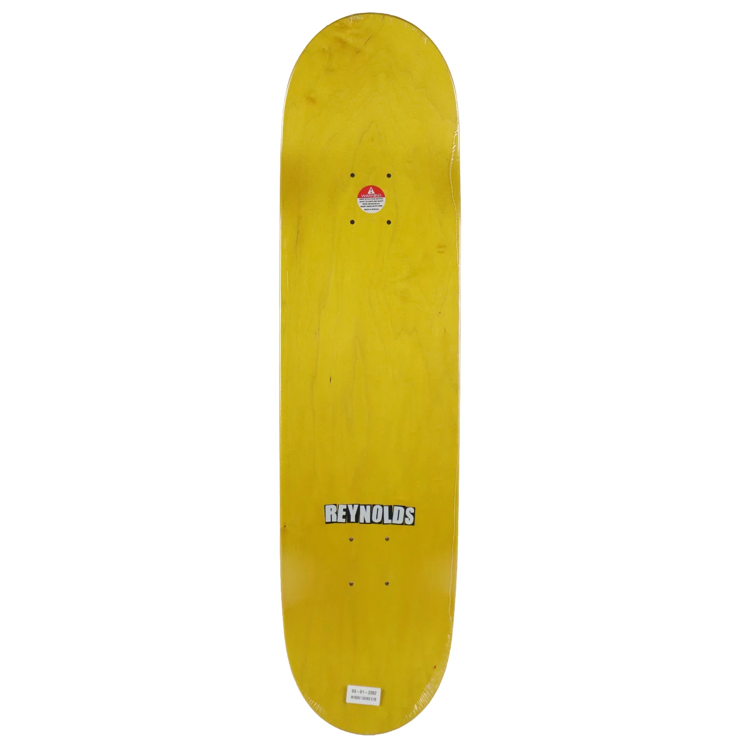Baker Skateboard Deck Andrew Reynolds Rocket Science Natural 8.125" x 31.875" - Image 3
