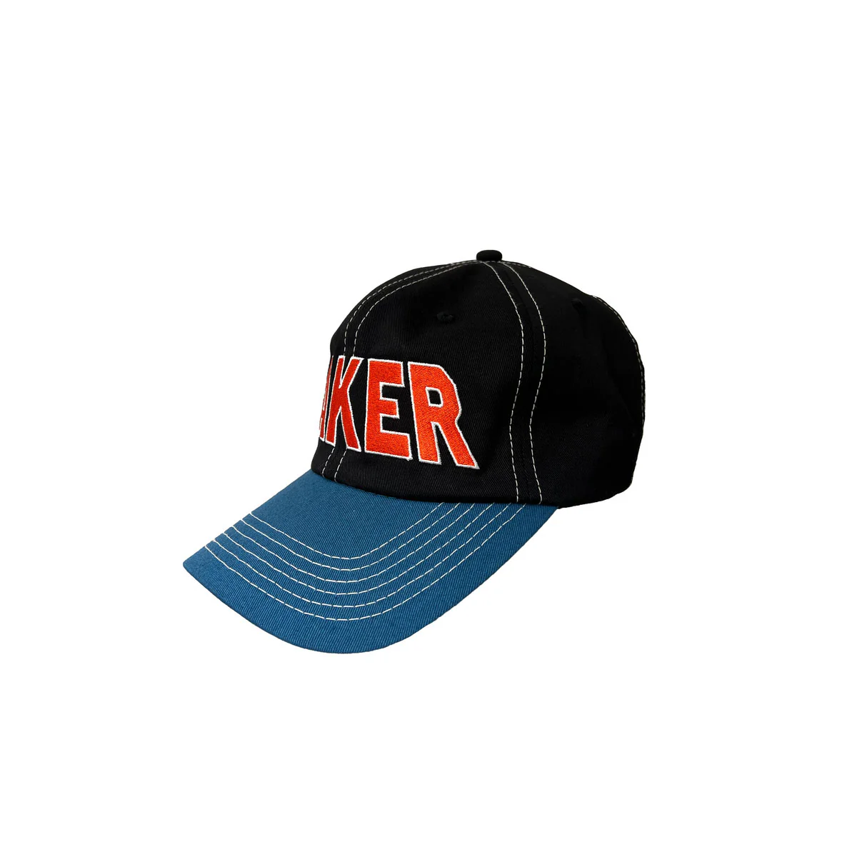 Baker Skateboards Hat Allegiance Snapback Black/Blue - Image 2