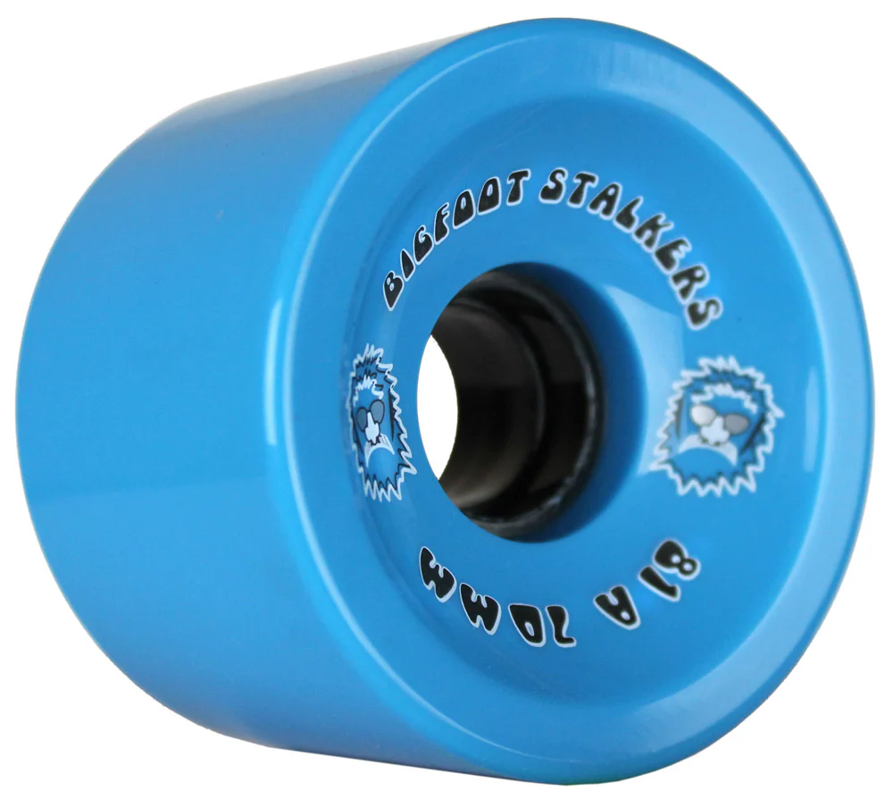 Bigfoot Longboard Wheels 70mm Stalkers Blue - Image 3