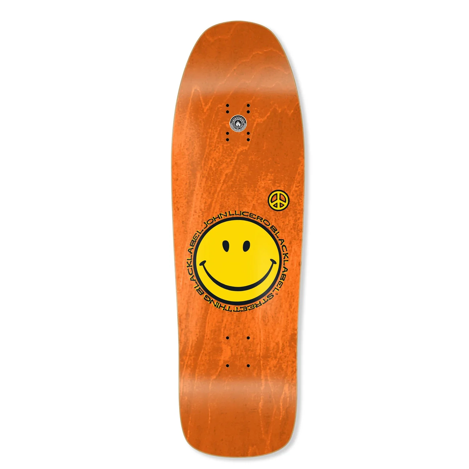 Black Label Skateboard Deck Lucero Street Thing Shaped Assorted 9.88" x 32.25" - Image 2