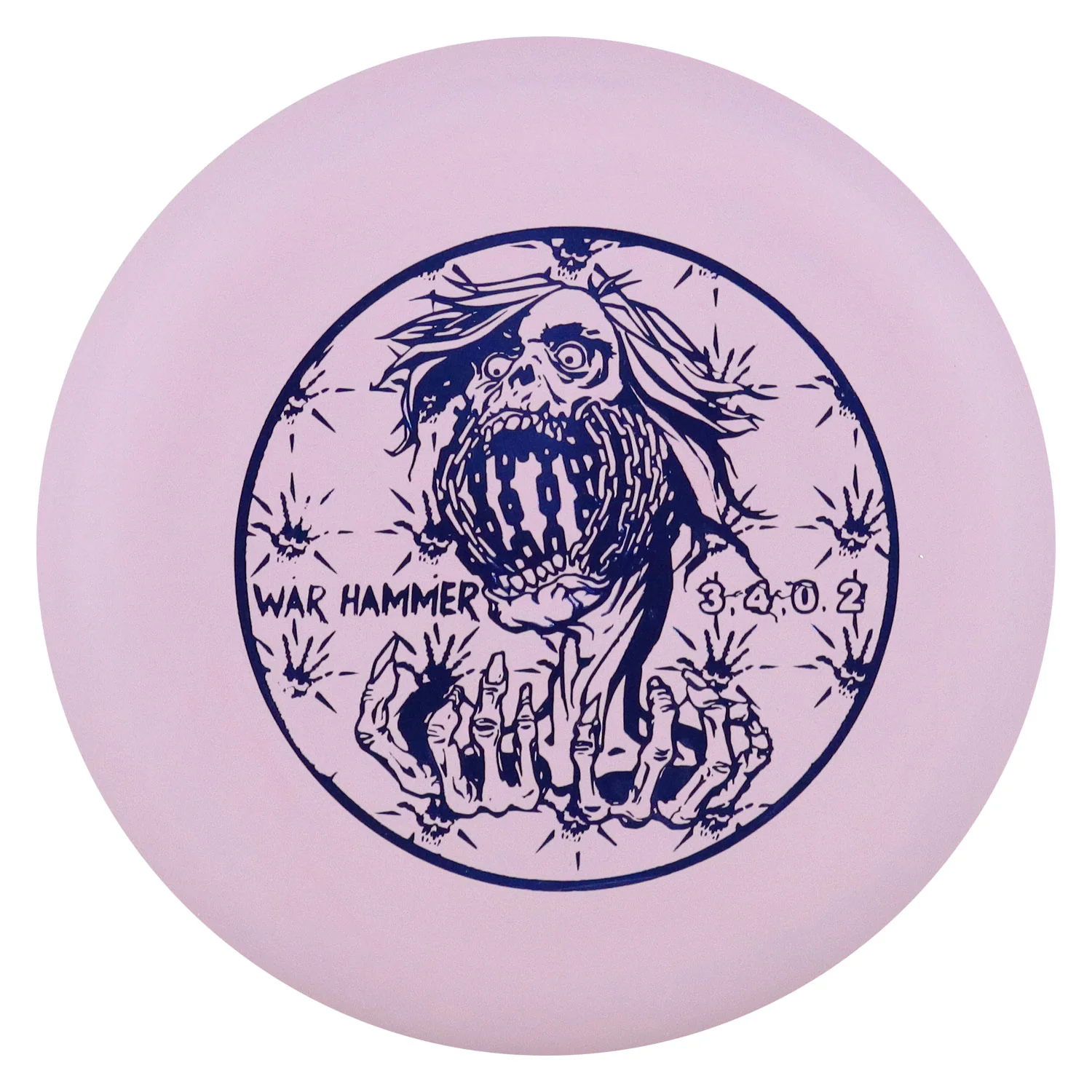 Black Zombie Disc Golf SSSS Warhammer Putter 3/4/0/2 - Choose Exact Disc - Image 3