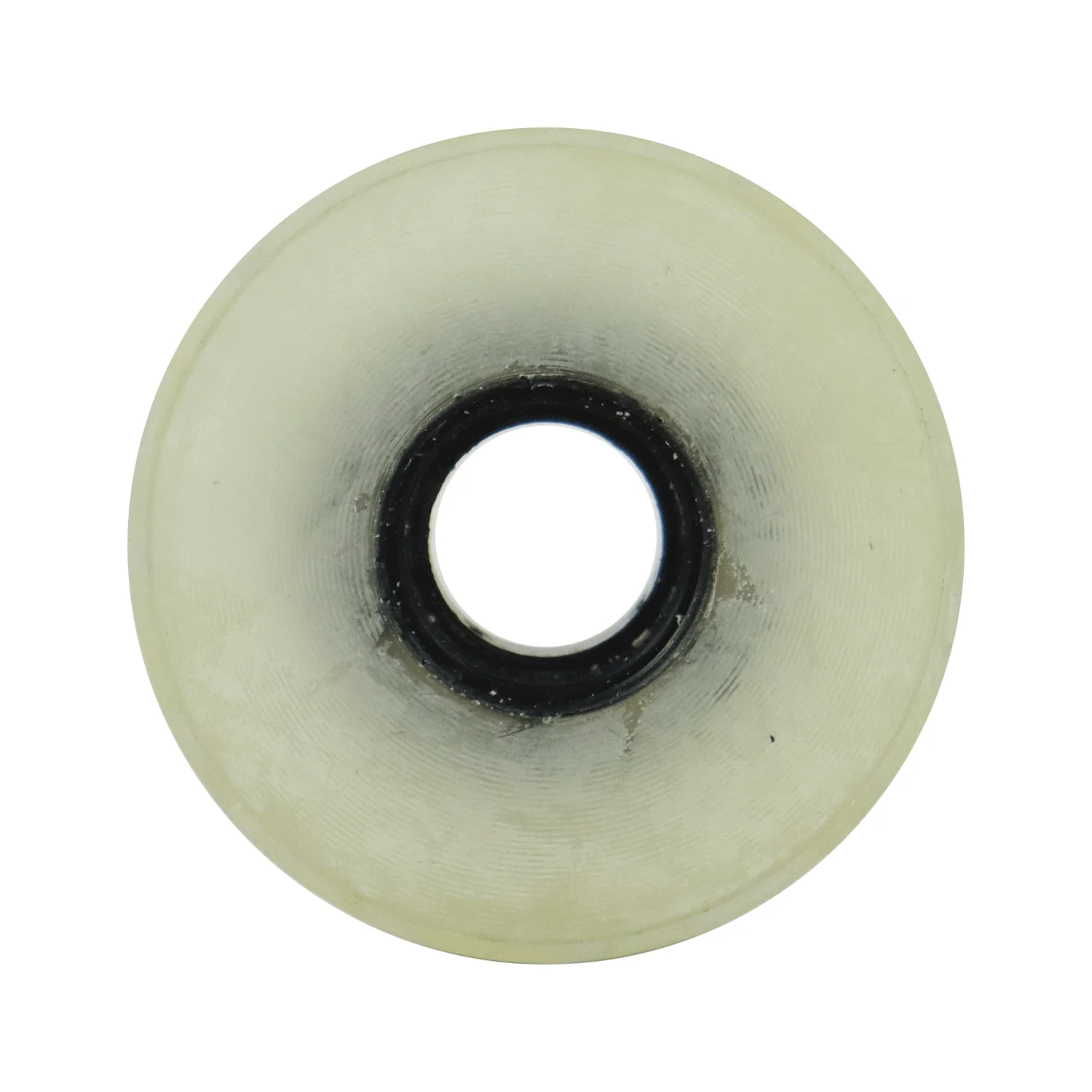 Blank Longboard Wheels 65mm x 36mm Ghost White USA Rearset Shaved 78A Blem - Image 3
