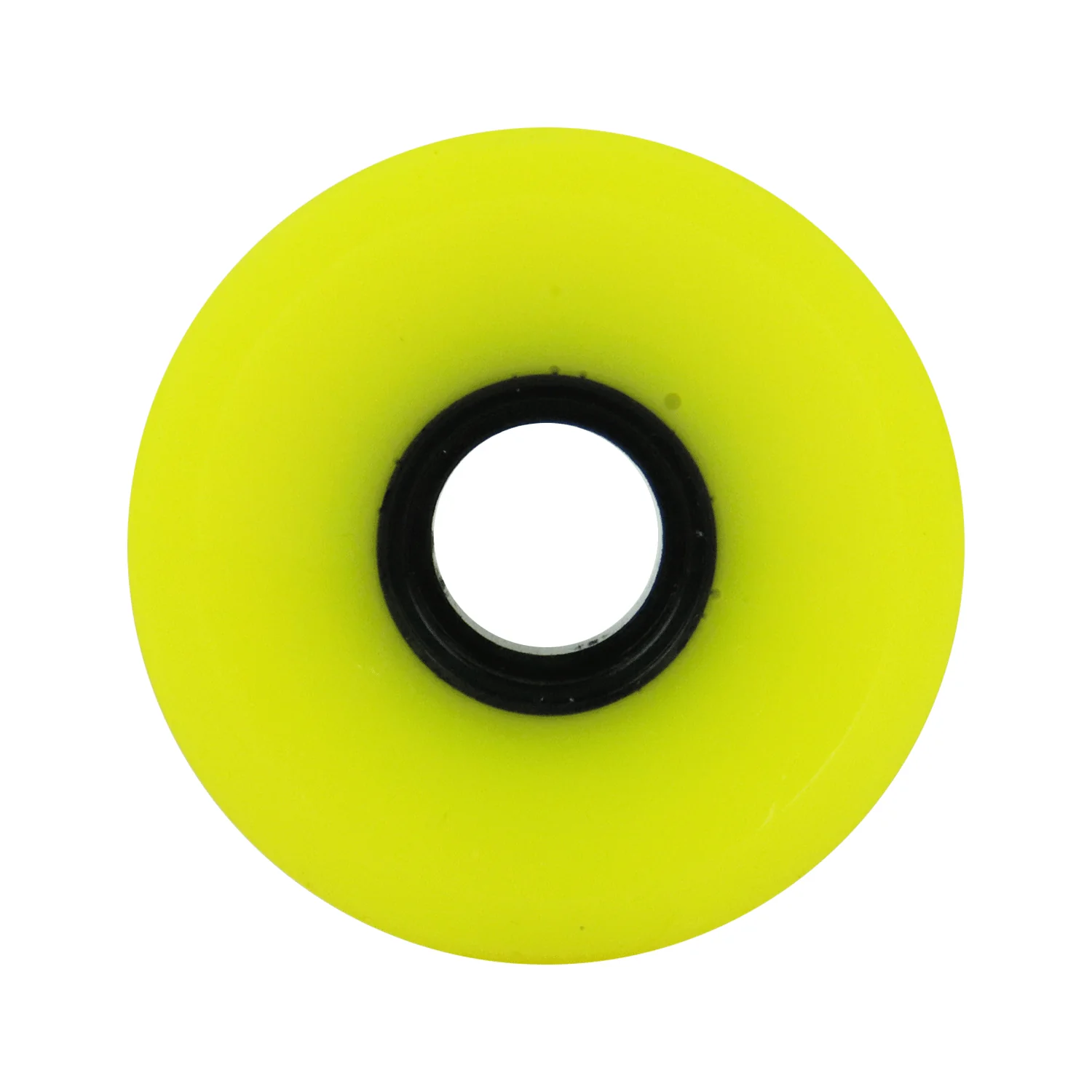 Blank Longboard Wheels 65mm x 45mm Yellow USA Rearset Smooth 82A - Image 3