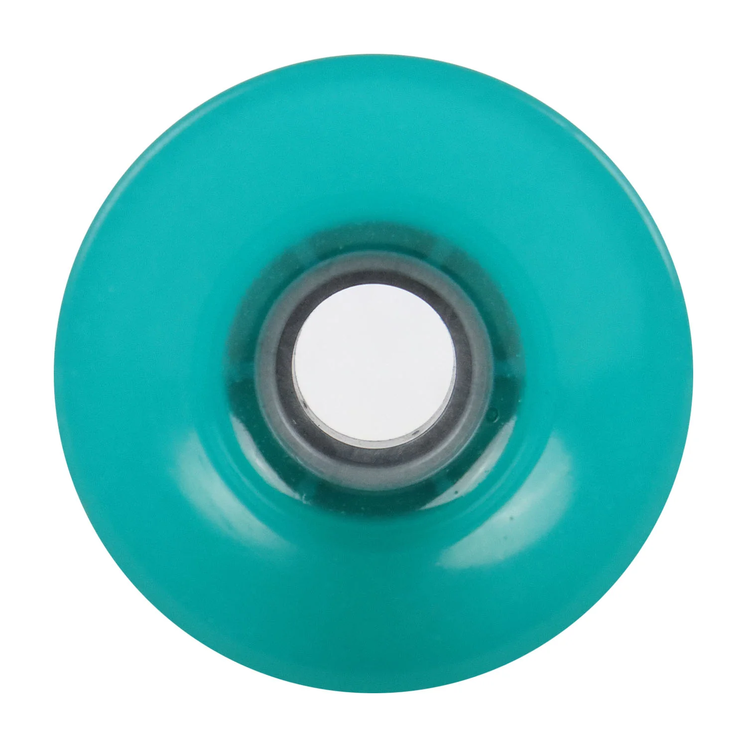 Blank Longboard Wheels 70mm x 50mm Aqua USA Centerset 78A - Image 2