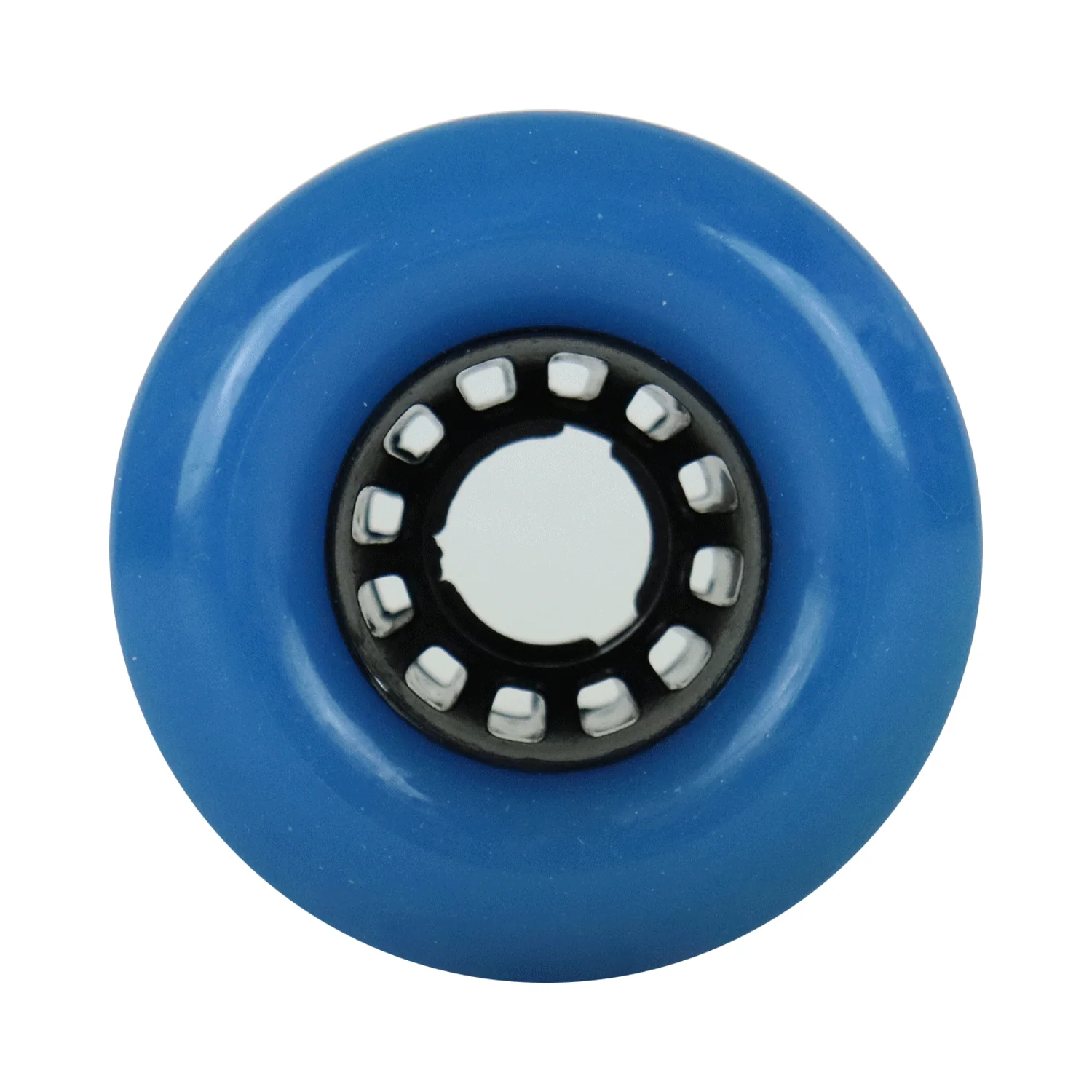 Blank Longboard Wheels 76mm x 45mm Blue USA Rearset Cored 82A - Image 2