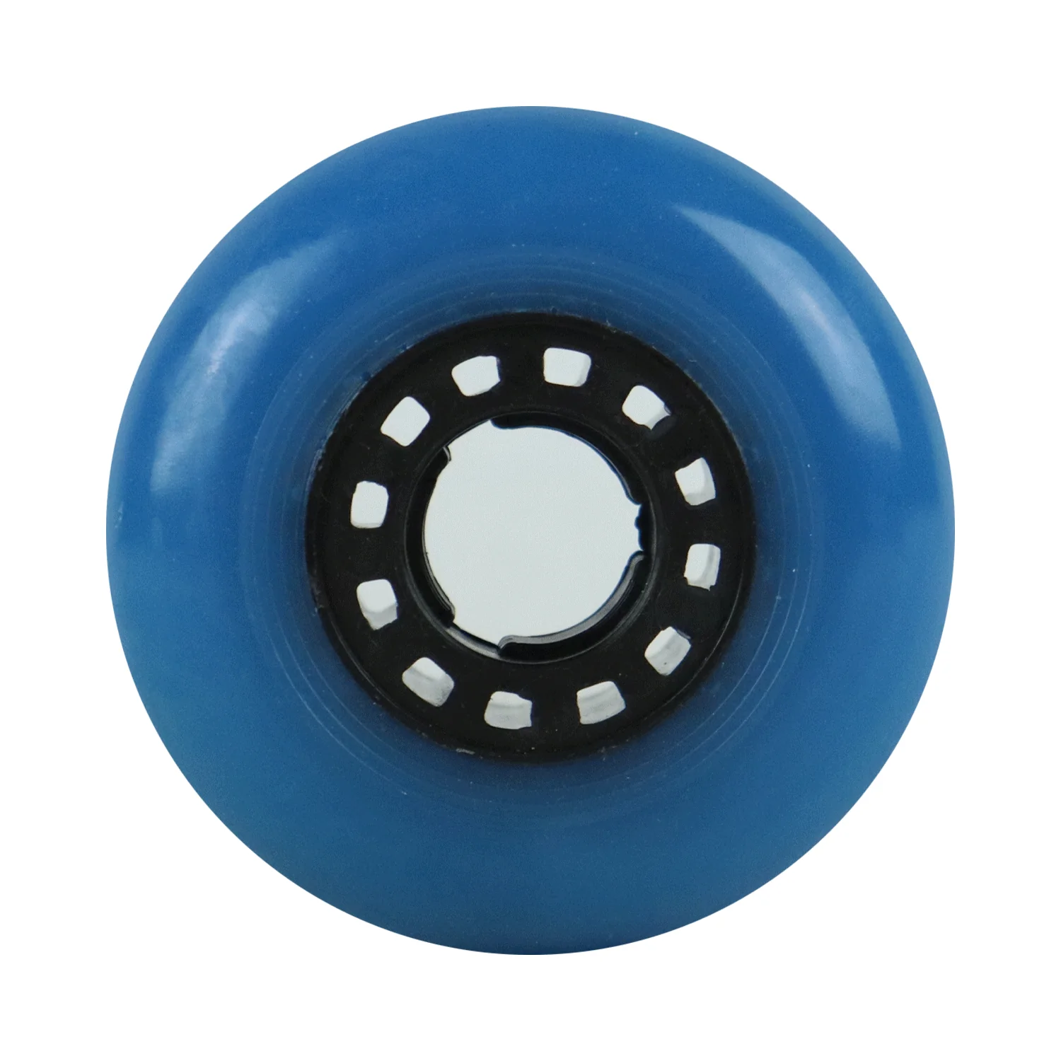 Blank Longboard Wheels 76mm x 45mm Blue USA Rearset Cored 82A - Image 3