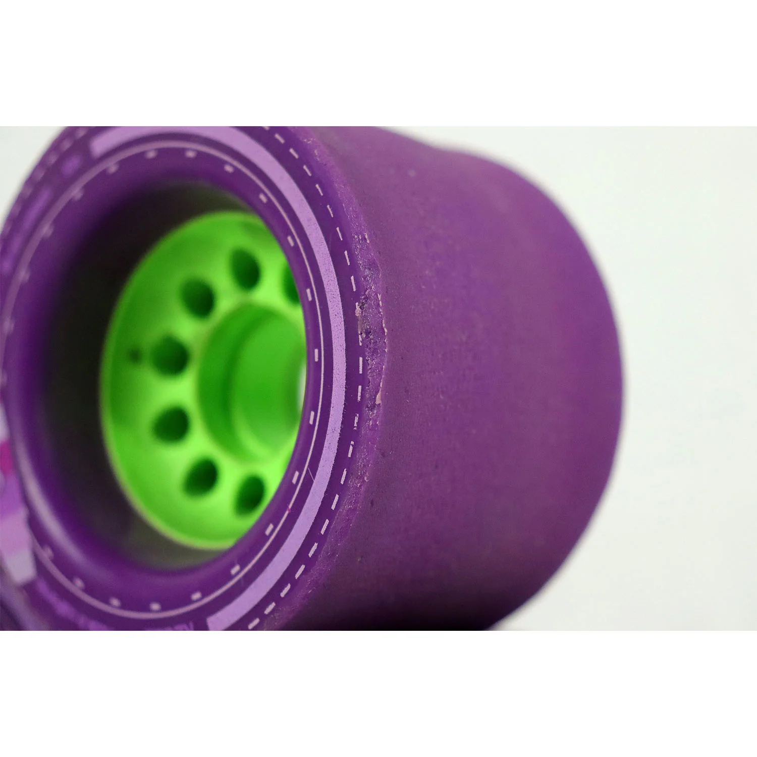 Blem Orangatang Longboard Wheels Kegel Purple 80mm 83A - Image 2