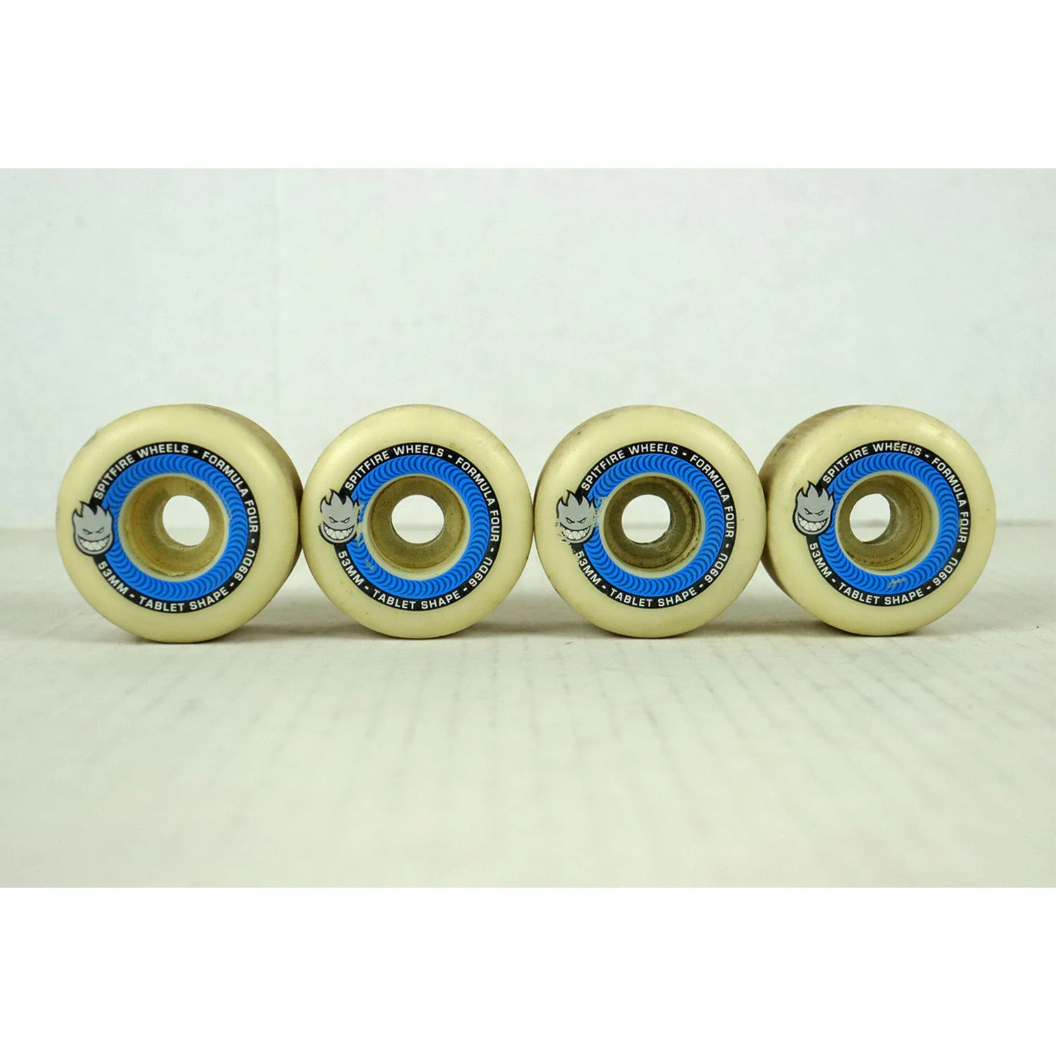 Blem Spitfire Skateboard Wheels F4 99A Tablets Formula Four 53mm