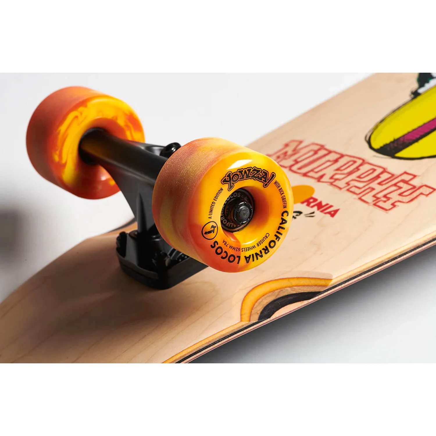 California Locos Skateboard Cruiser Rick Griffin Murphy 9.5" - Image 2