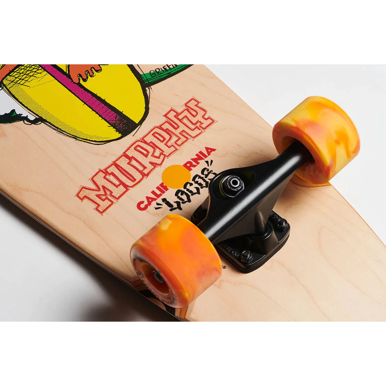 California Locos Skateboard Cruiser Rick Griffin Murphy 9.5" - Image 3