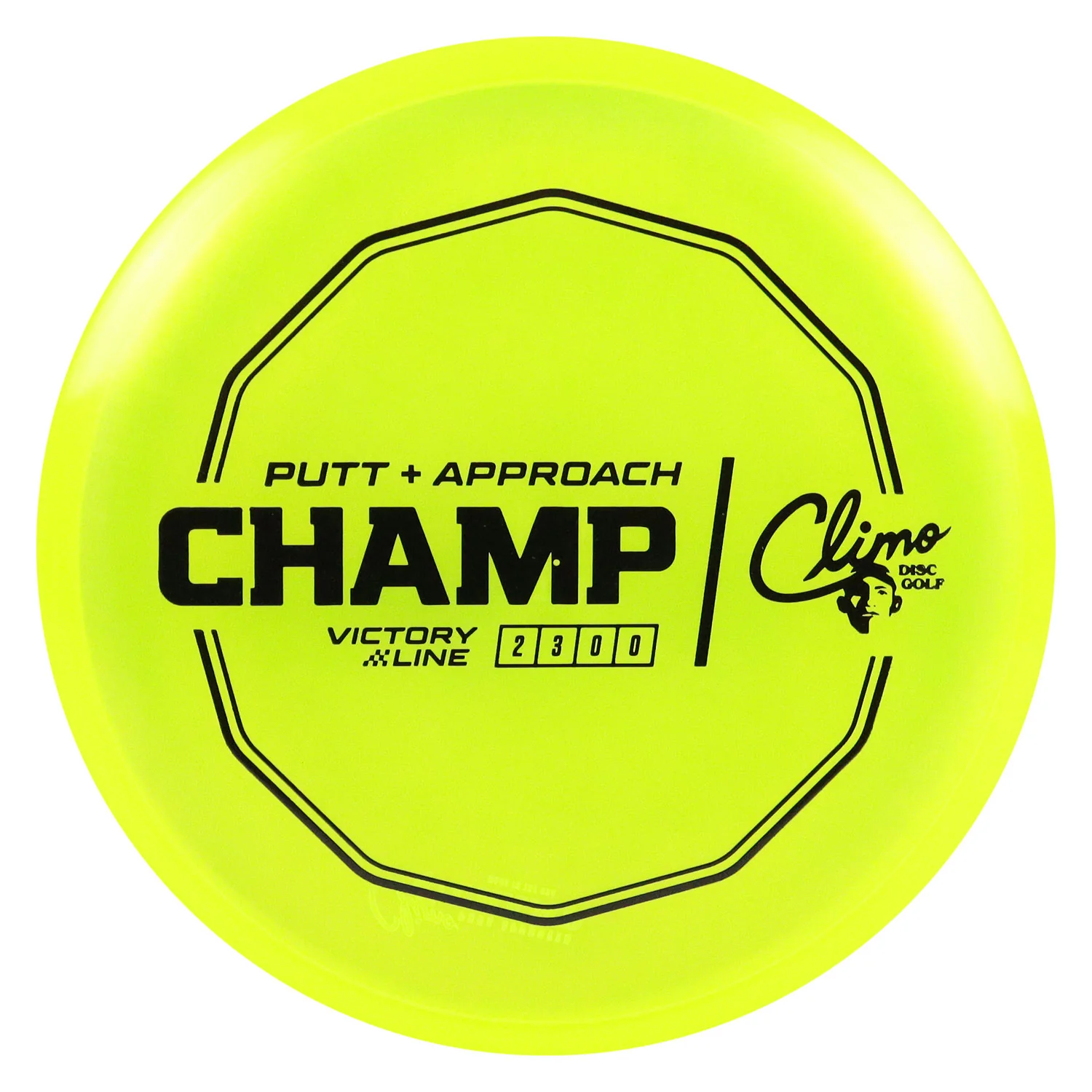 Climo Disc Golf Victory Line Champ Putter 2/3/0/0 - Choose Exact Disc - Image 2