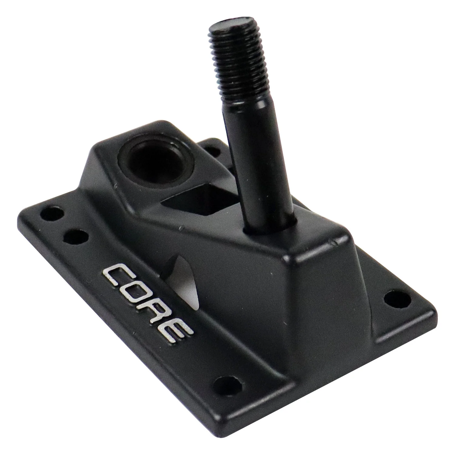 Core Trucks 6-Hole Baseplates Standard Black with 95A Bushings (2-Pack) - Image 3
