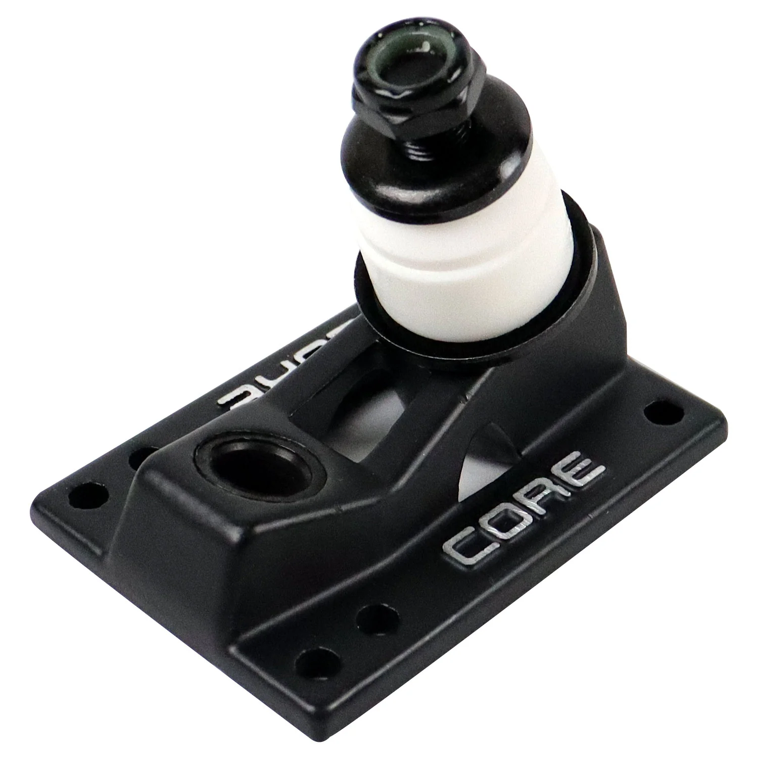 Core Trucks 6-Hole Baseplates Standard Black with 95A Bushings (2-Pack) - Image 5