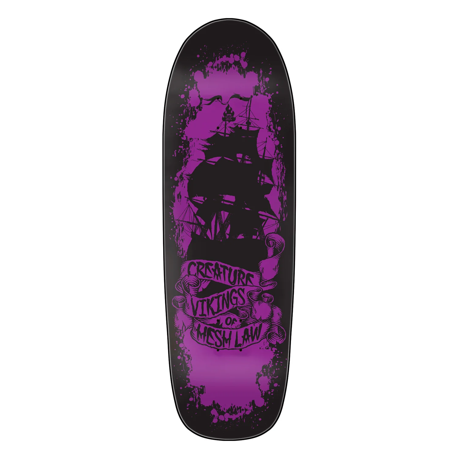 Creature Skateboard Complete Viking of Hesh Law XX 9.55" x 30.46" - Image 2
