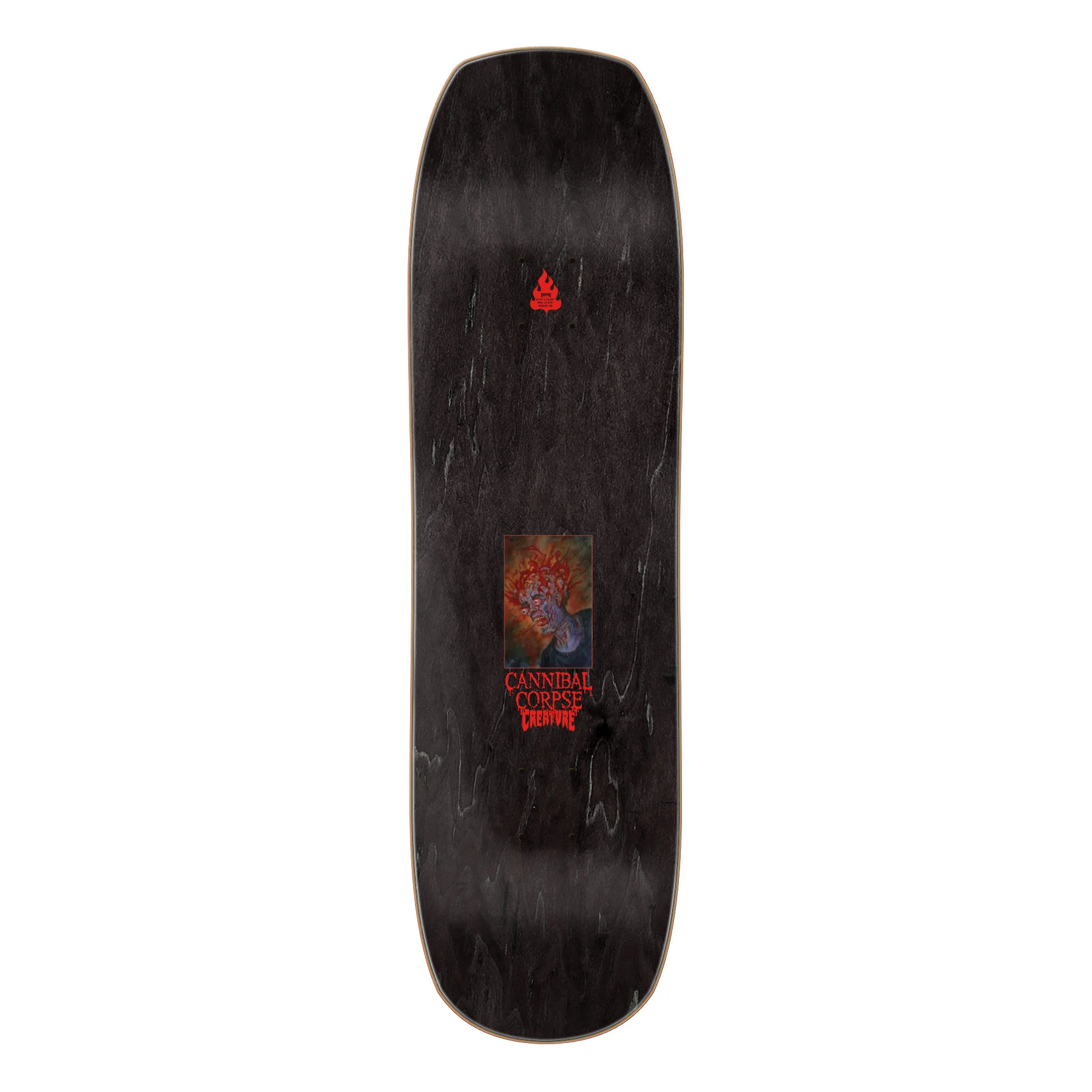 Creature Skateboard Deck Cannibal Corpse Chaos Horrific 8.75" x 32.05" - Image 2