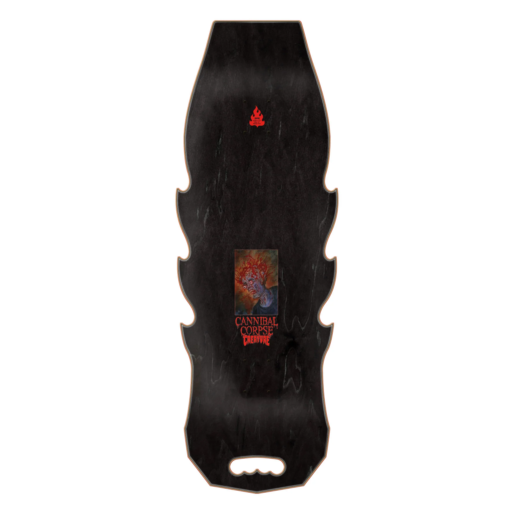 Creature Skateboard Deck Cannibal Corpse Explicit Tomb of the Mutilated 10.56" x 31" - Image 5